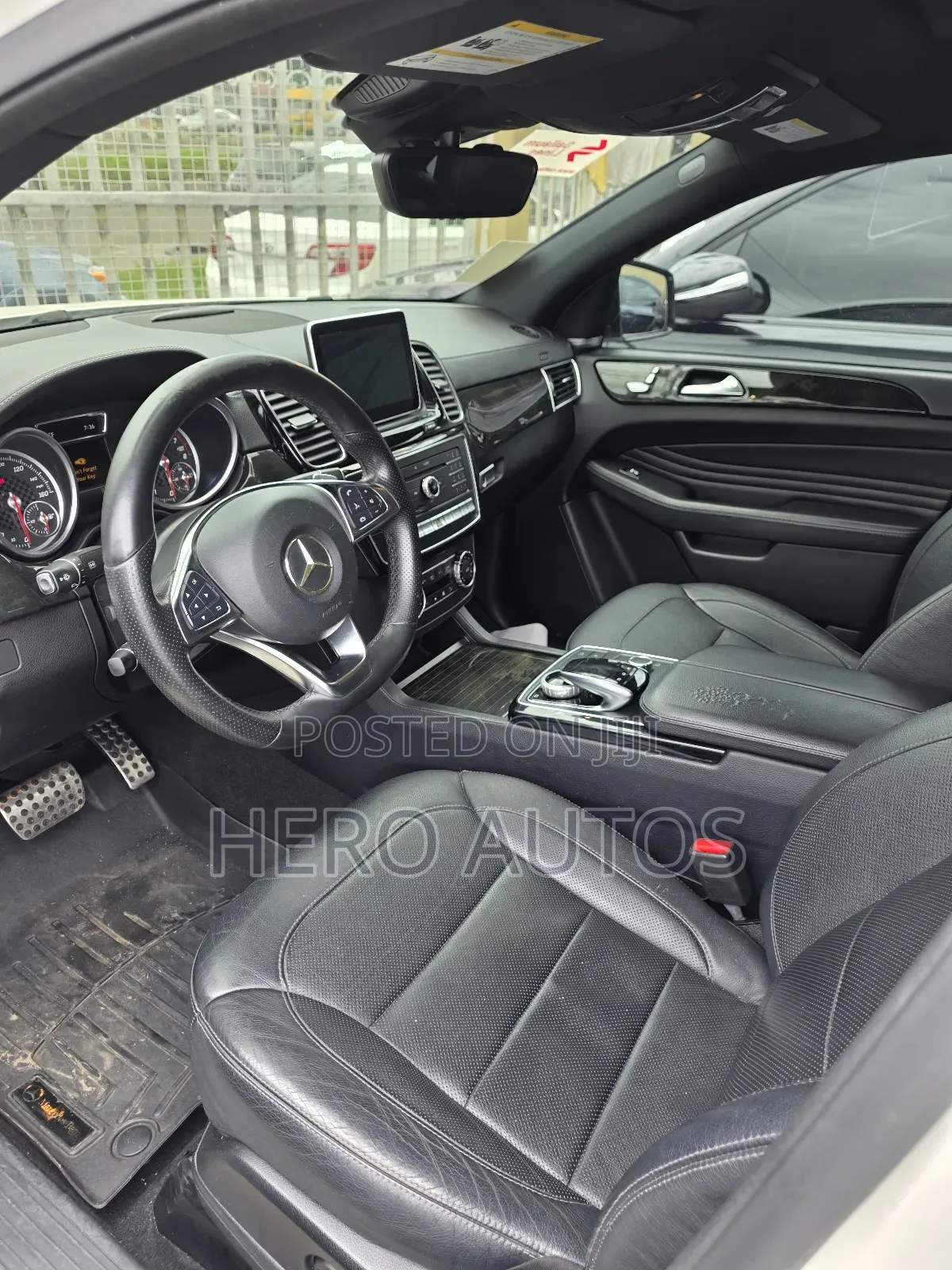 Mercedes-Benz GLE-Class 2016 White