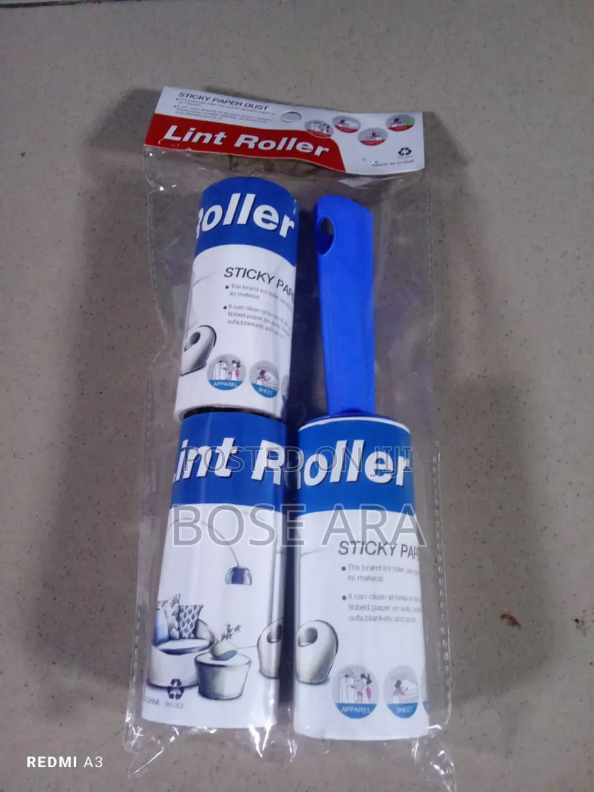 Lint Roller Wool Remover From Cloth and Couch 2pieces