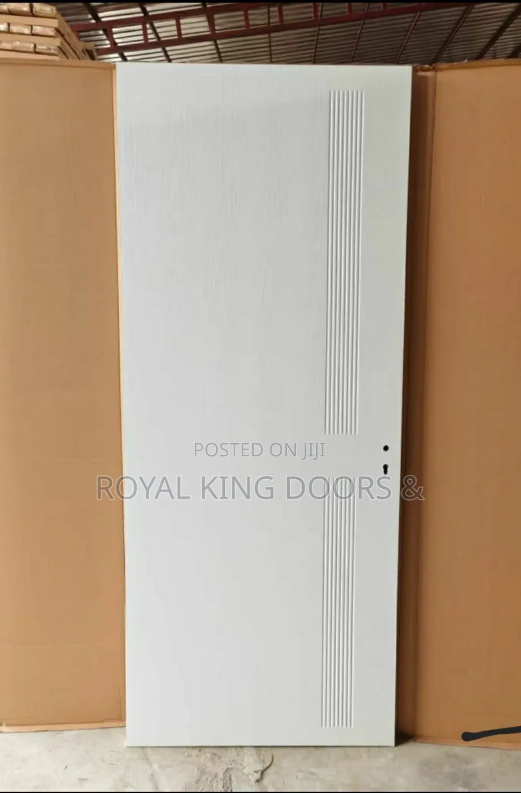 Turkish HDF Wooden White Wooden Room Doors