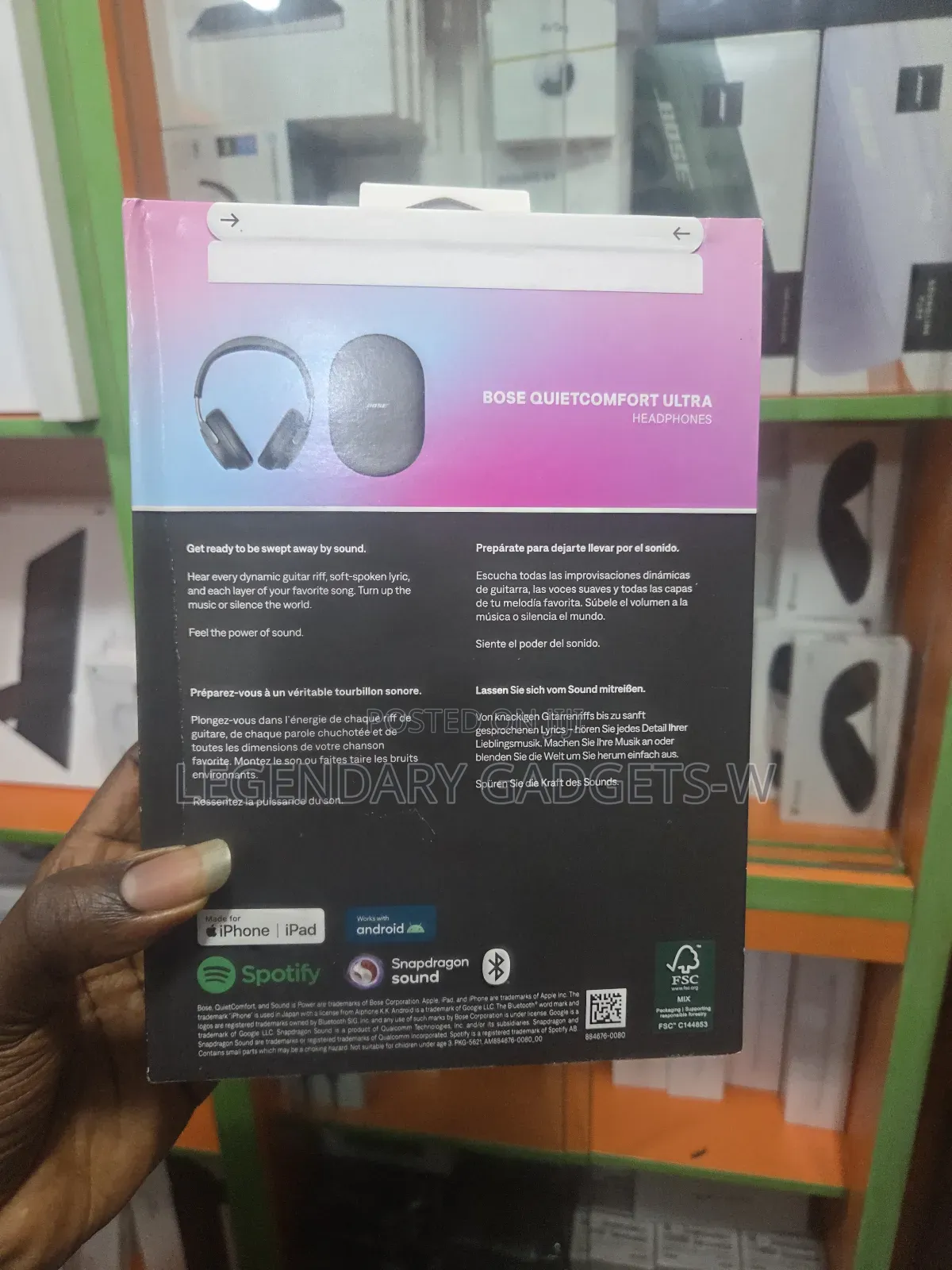 Bose Quietcomfort Ultra Headphone With Active Noise Cancellation