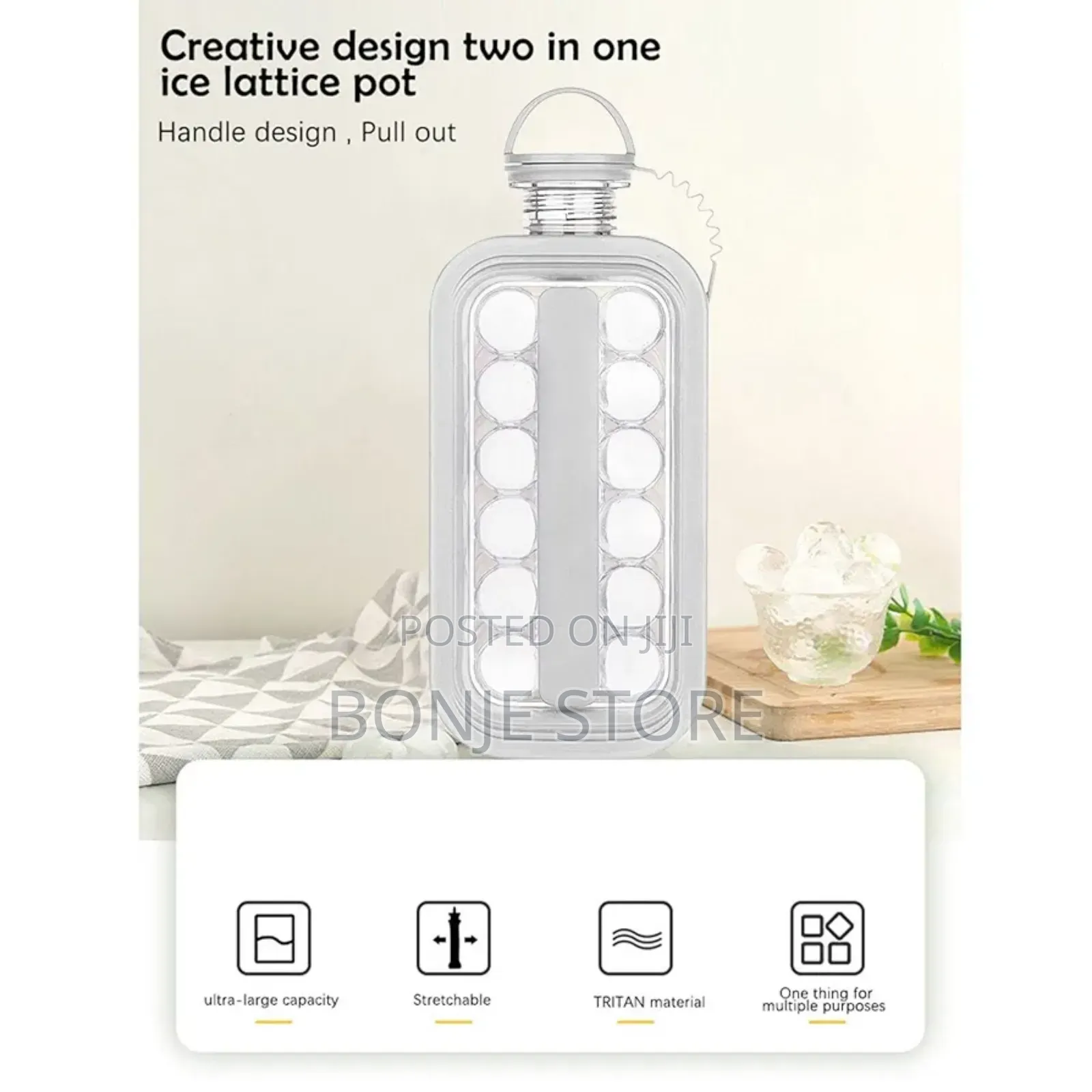 Ice Cube Making Bottle