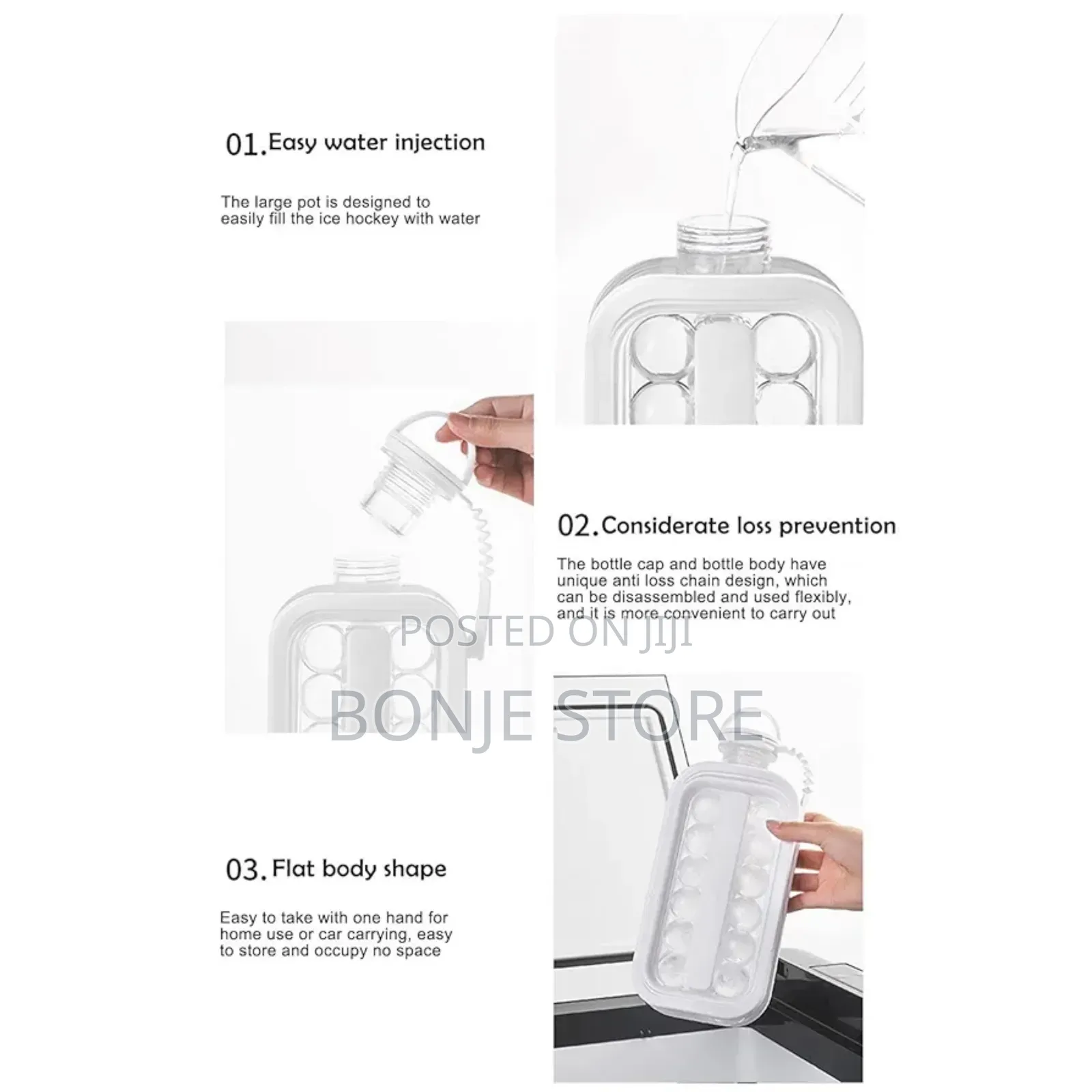 Ice Cube Making Bottle