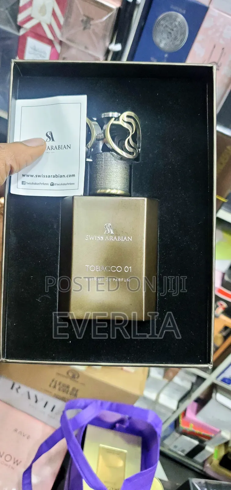 Swiss Arabian Tobacco 01 Extrait De Parfum