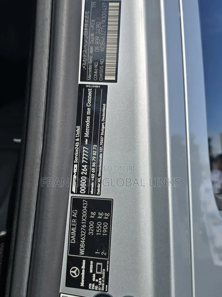 Mercedes-Benz G-Class G 63 AMG 4MATIC 2019 Silver