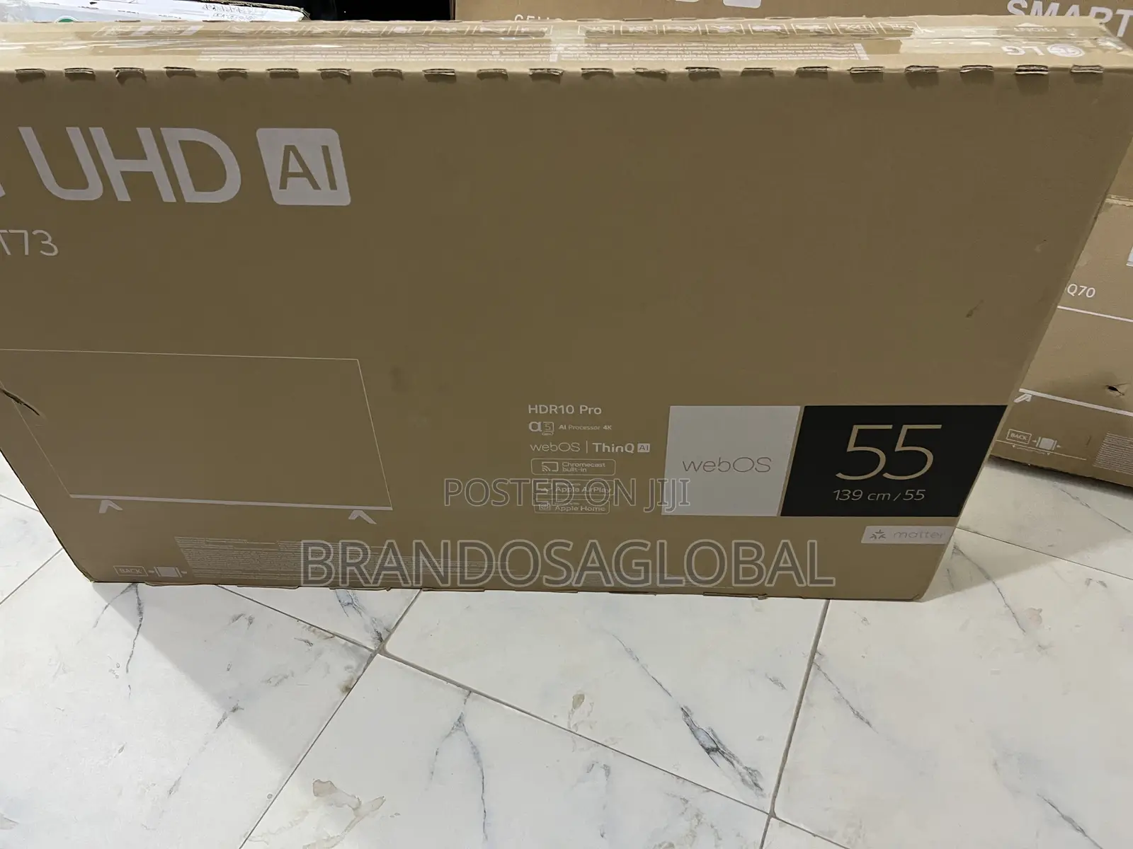 Original Lg Ut73006la 55 Inches Smart Tv – Frameless Screen Design