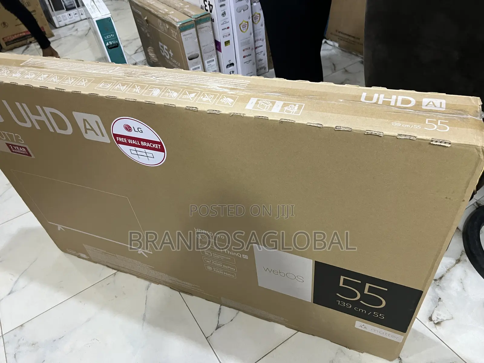 Lg Ut73006la Smart Tv 55 Inches – Hdmi, Usb Bluetooth Ports