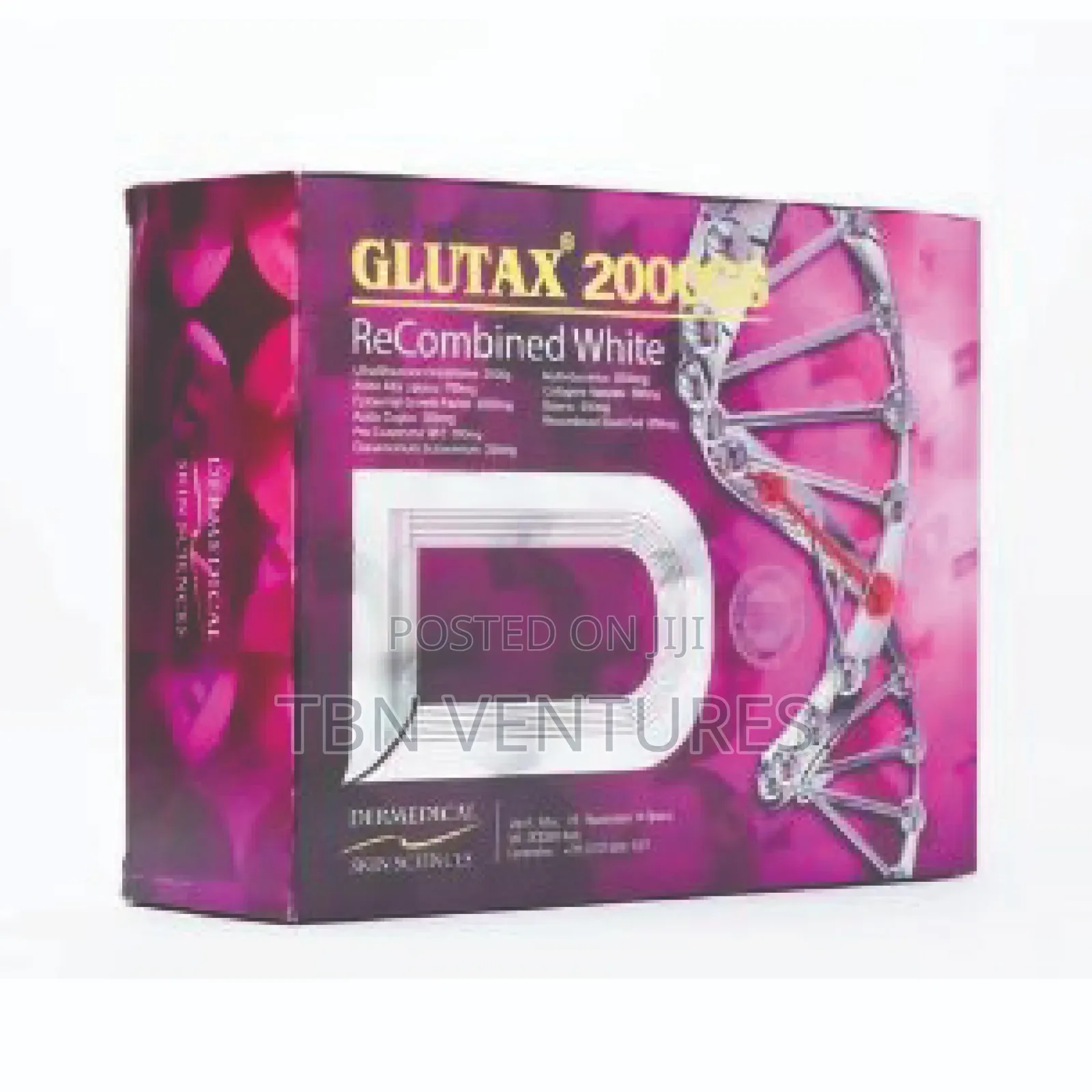Glutax 2000gs Recombined White Skin Whitening Injection