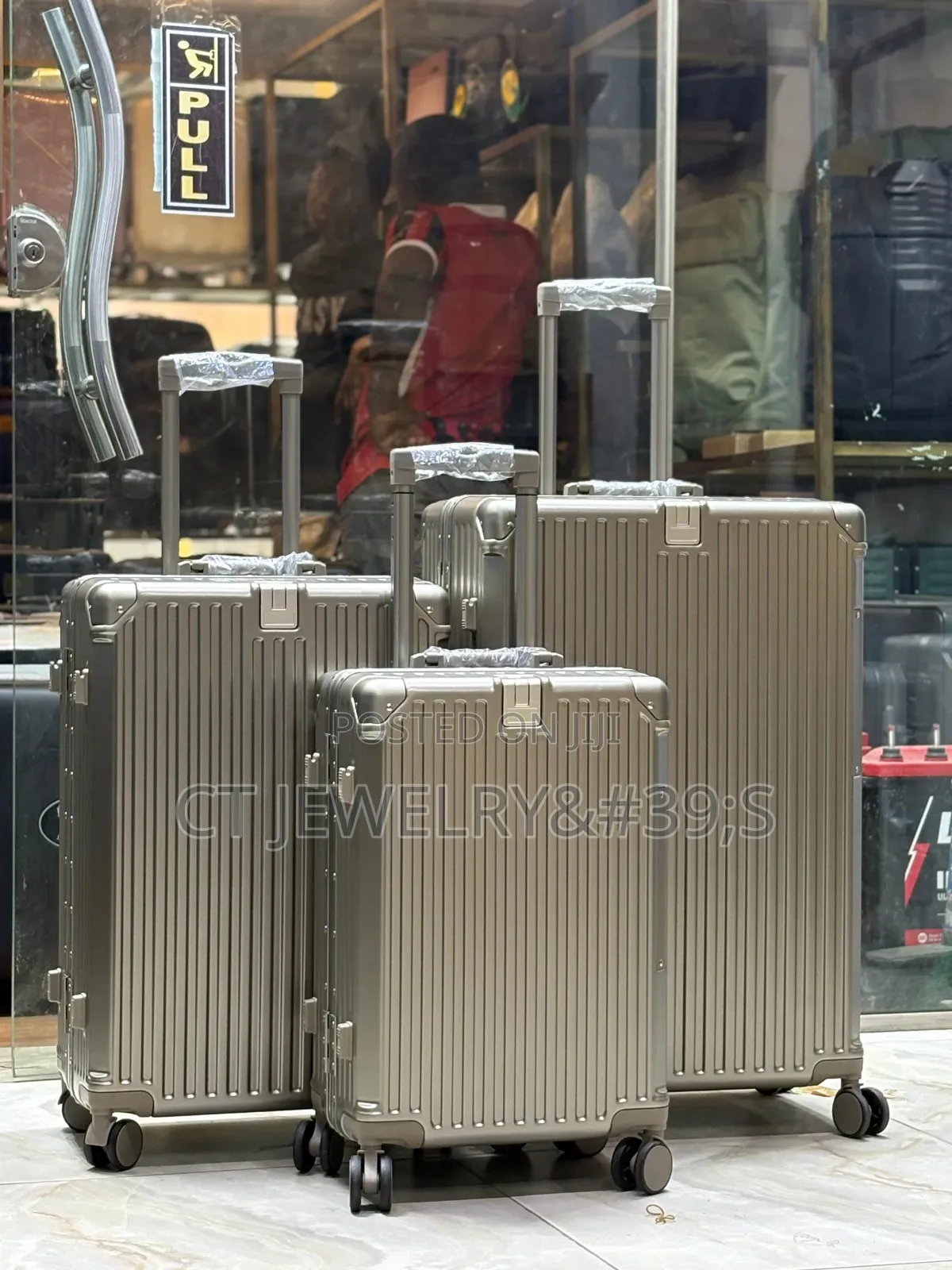 Original Luggage Set (3in1)Sizes In L28"/M24"/S20"Aluminium High Grade