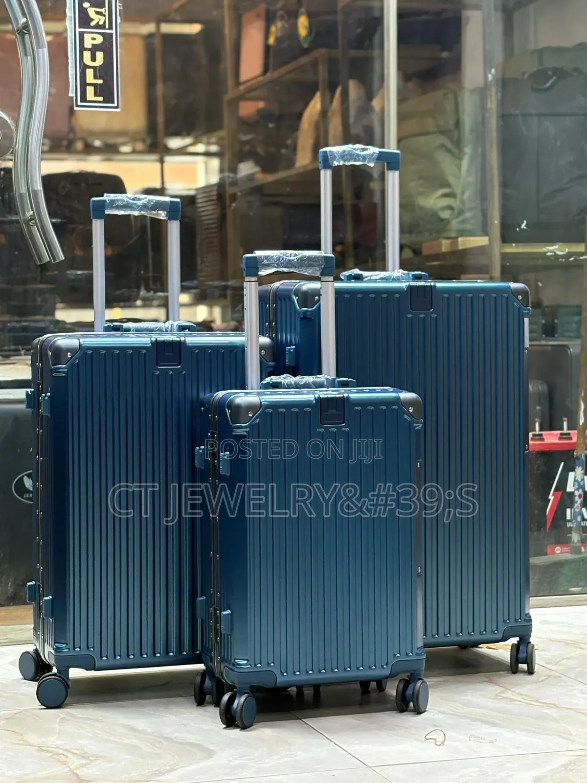 Original Luggage Set (3in1)Sizes In L28"/M24"/S20"Aluminium High Grade