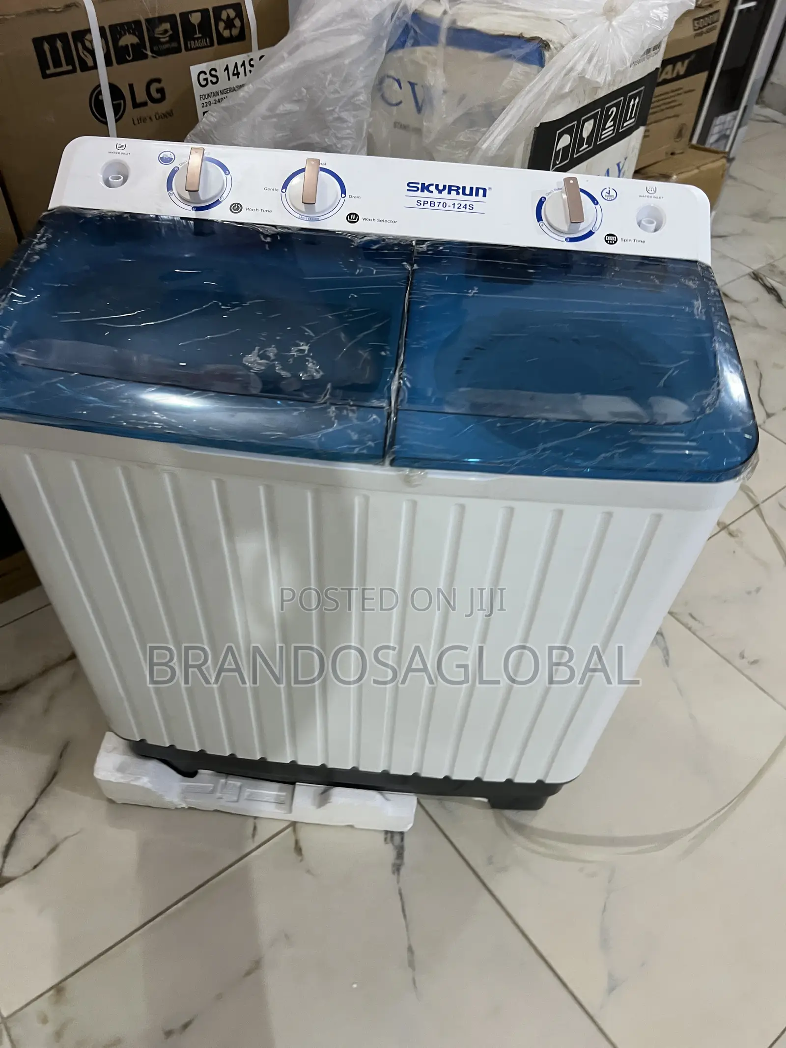 Skyrun 6kg Washing Machine – Compact, Stylish Powerful Design