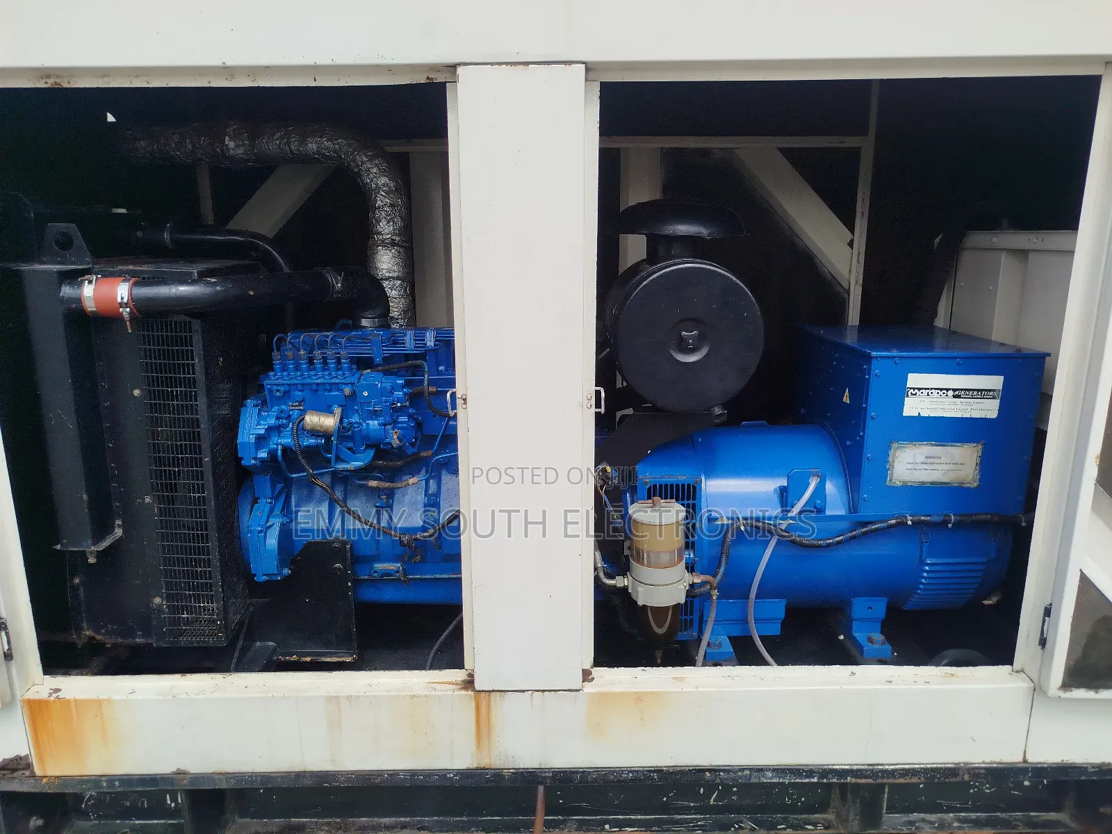 Marapco Diesel Perkins Generator, Lister & Honda  250 Kva 1 Year Used