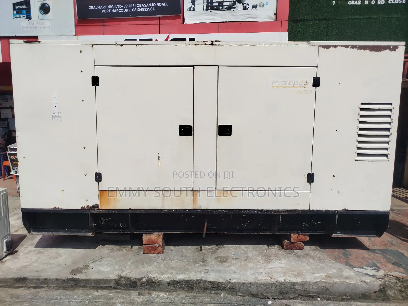 Marapco Diesel Perkins Generator, Lister & Honda  250 Kva 1 Year Used