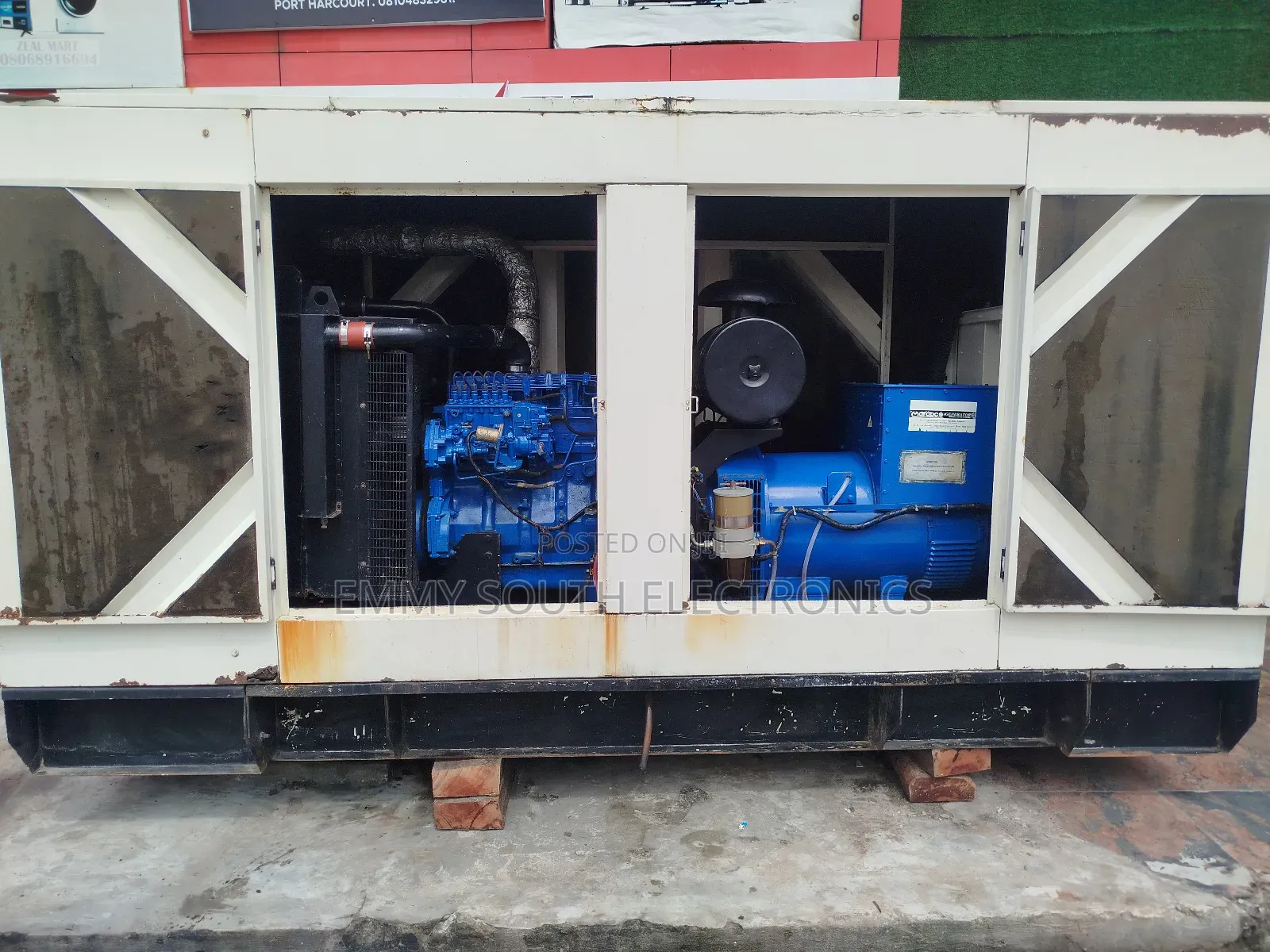 Marapco Diesel Perkins Generator, Lister & Honda  250 Kva 1 Year Used