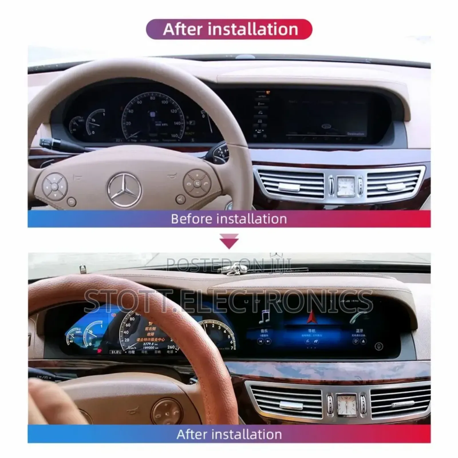 Mercedes Benz S-Class Car Android Multimedia System