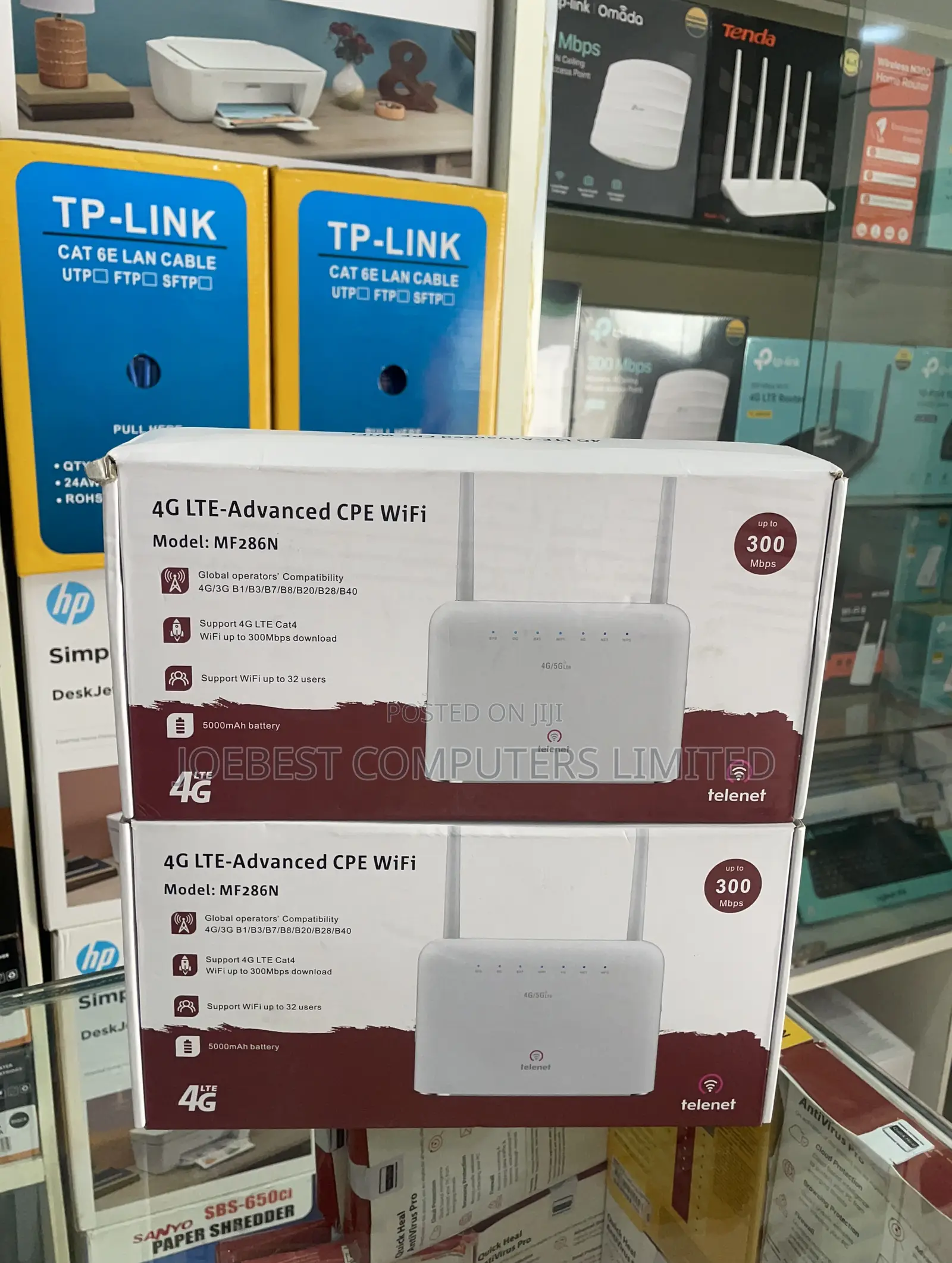 Telenet Universe Advanced Cpe Router 300mbps With 5000mah Battery