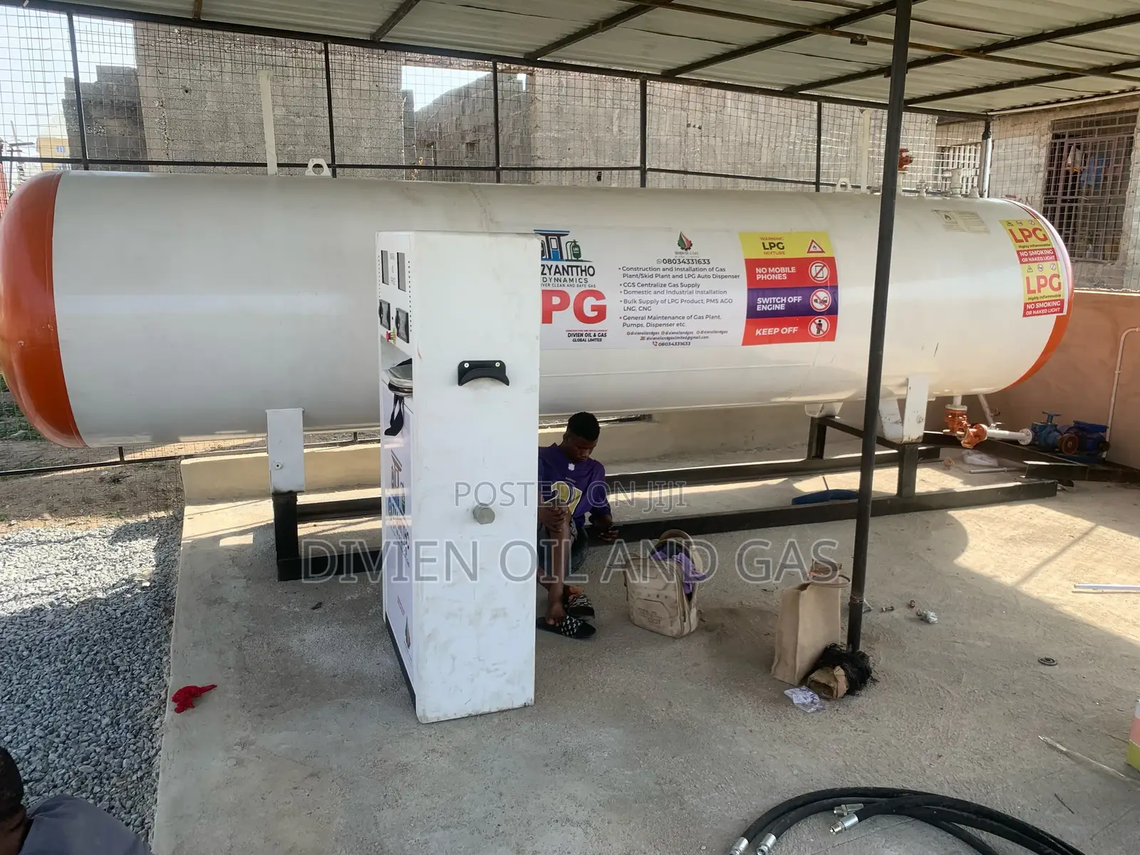 Construction and Installation of LPG Mini Gas Plant