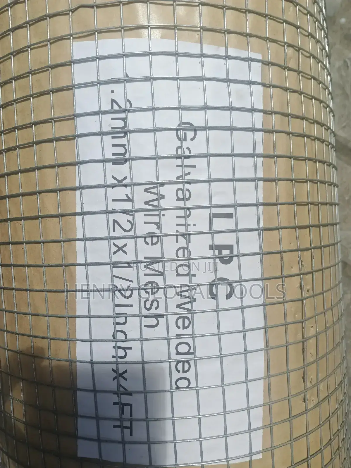 1⁄2" X1⁄2" Wire Mesh