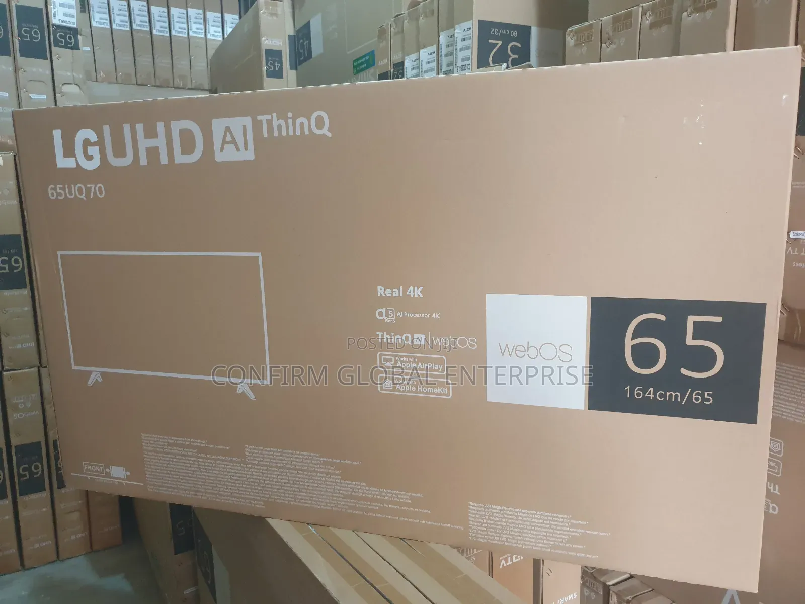 Brand New 65" Lg Smart Tv With Youtube and Netflix
