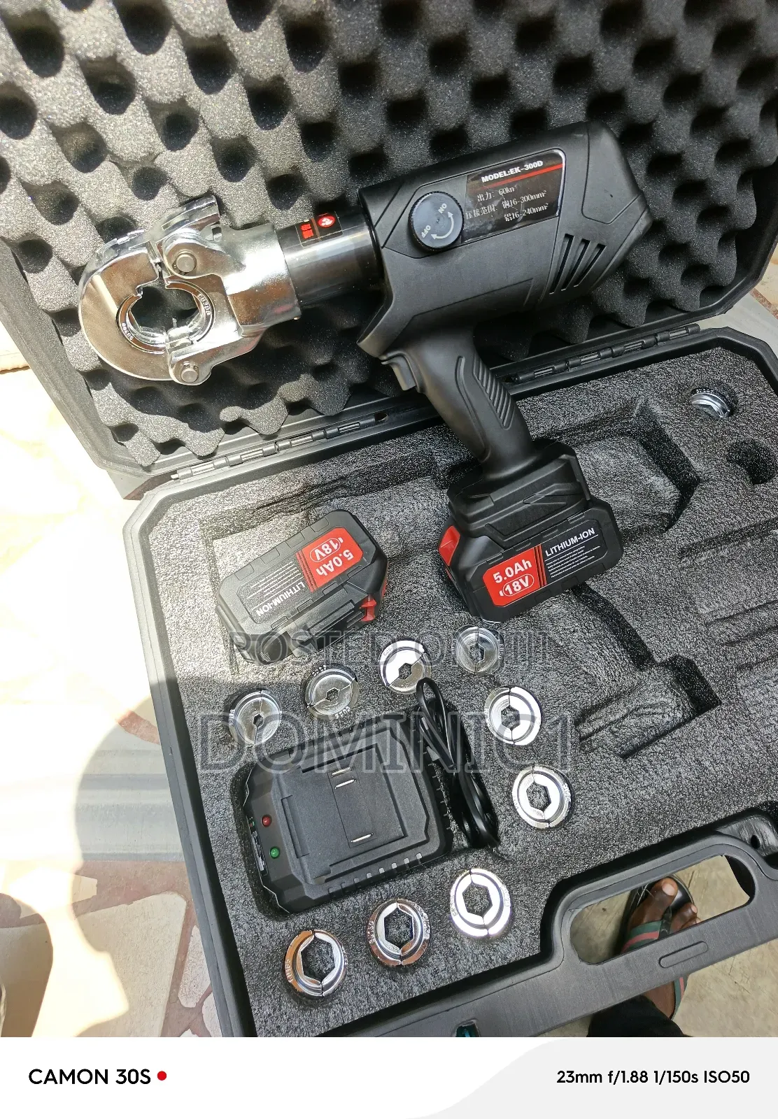 Crimping Tools Cordless 16mm-240mm Ek-300d