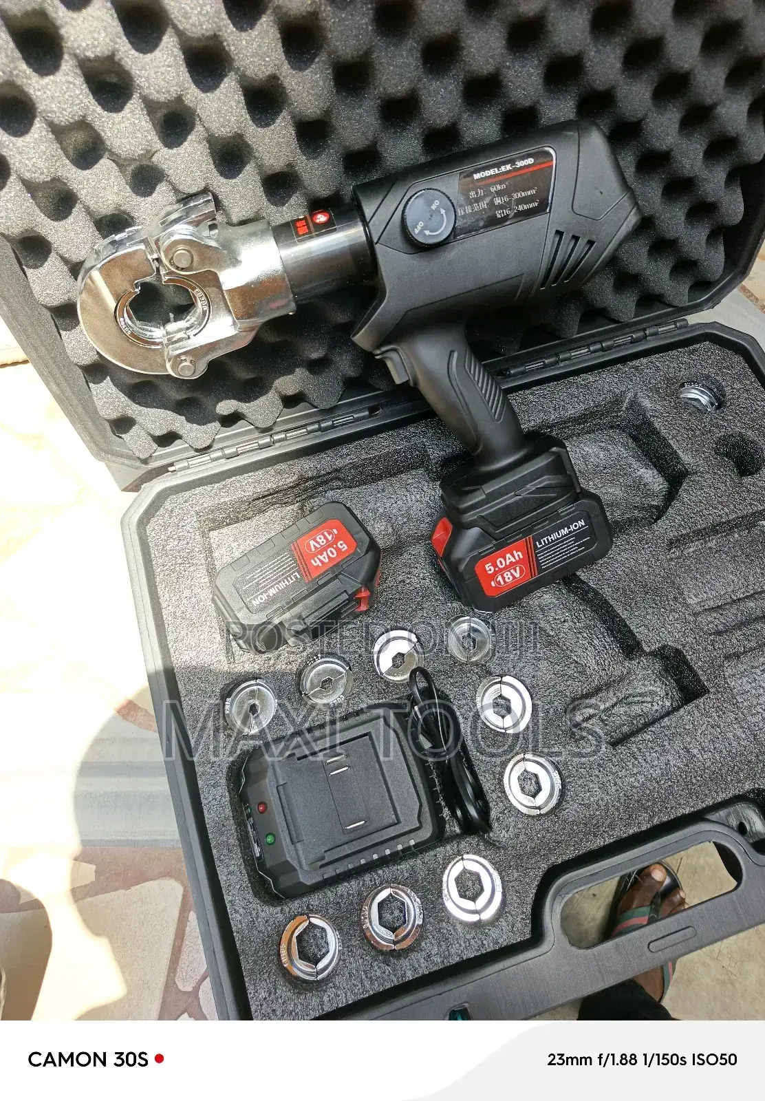 Crimping Tools Cordless 16mm-240mm Ek-300d