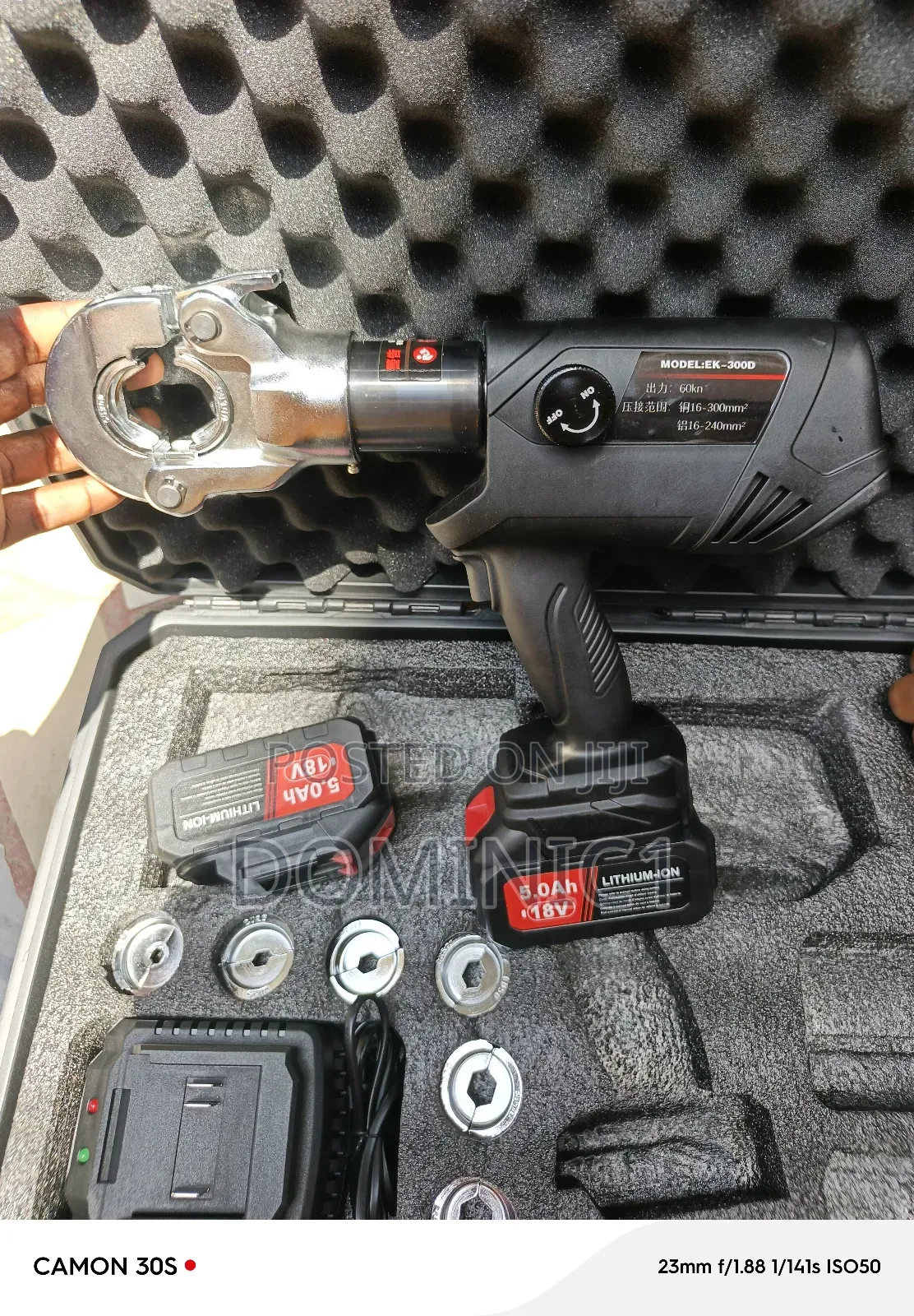 Crimping Tools Cordless 16mm-240mm Ek-300d