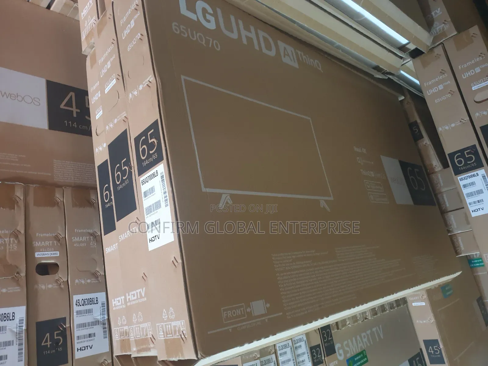 65" Inches Lg Smart Tv With Youtube and Netflix Mirracast Bluetooth