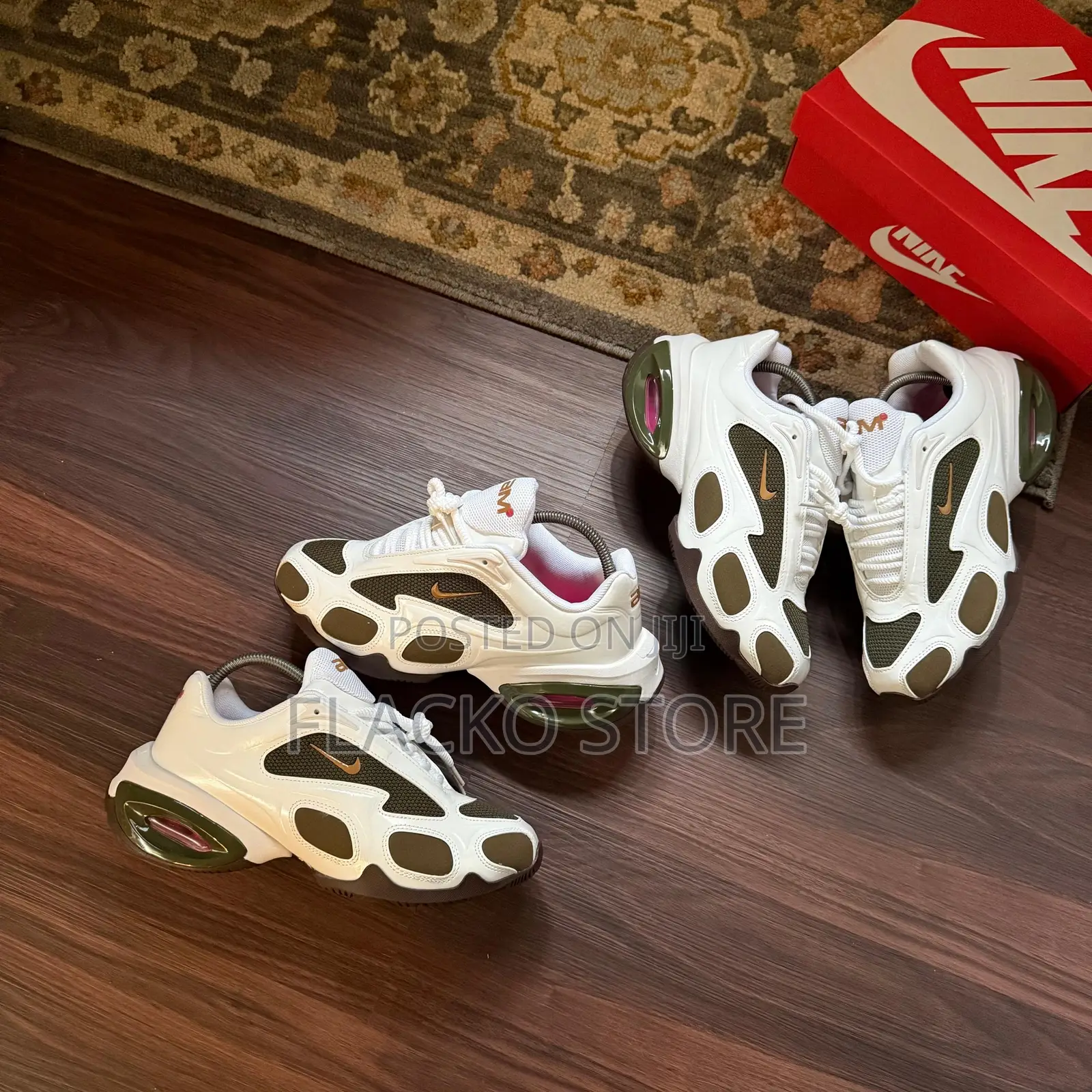 Original Veneda Carter X Nike Air Max Muse Cargo Khaki Sneakers