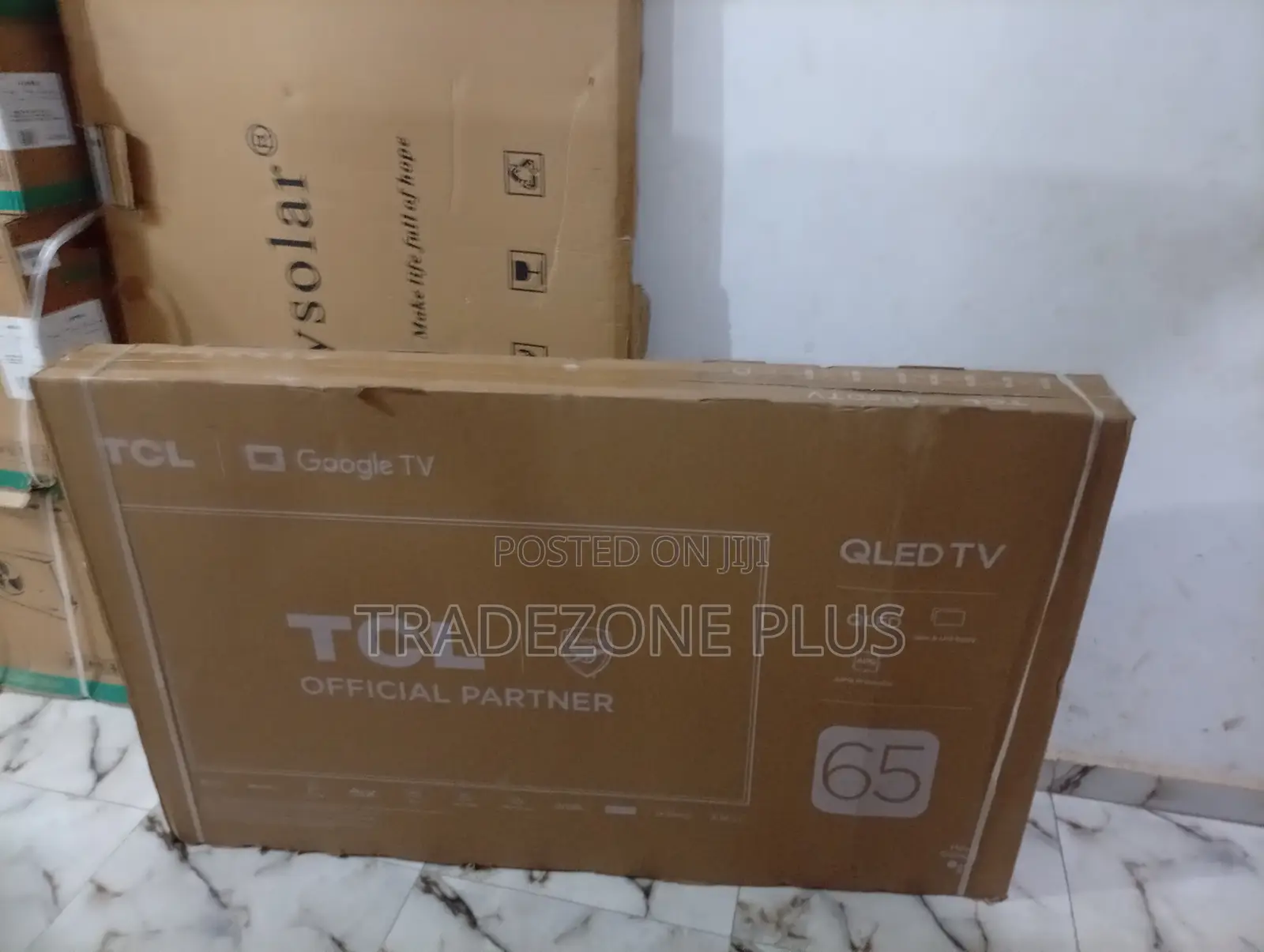 TCL 65" Tv With Chromecast Built-in Preinstalled Netflix
