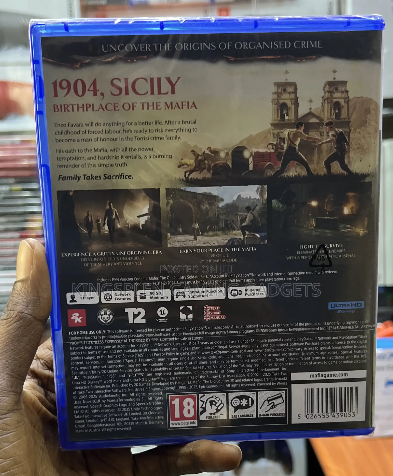 Ps5 Mafia the Old Country