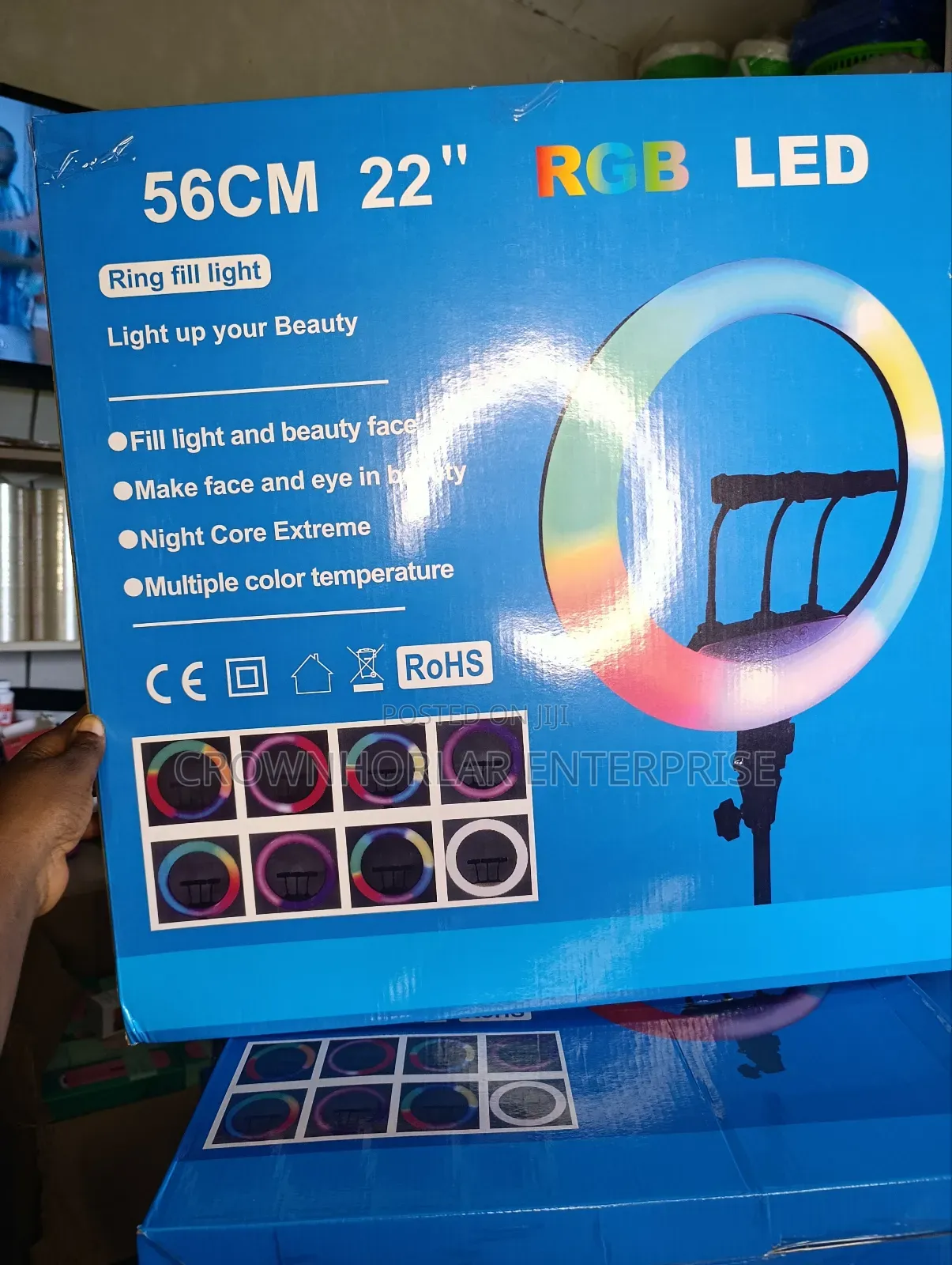56cm 22" RGB Led Ringlight