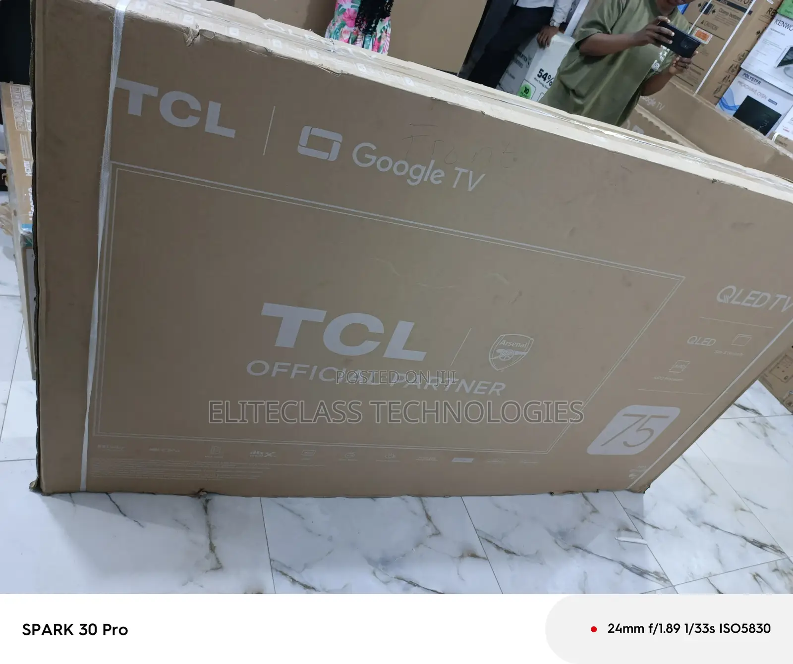 Premium TCL 75p7k Qled Smart Tv