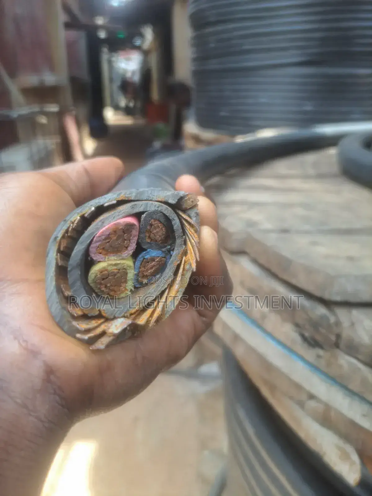 95mm by 4 Core Amored Cable