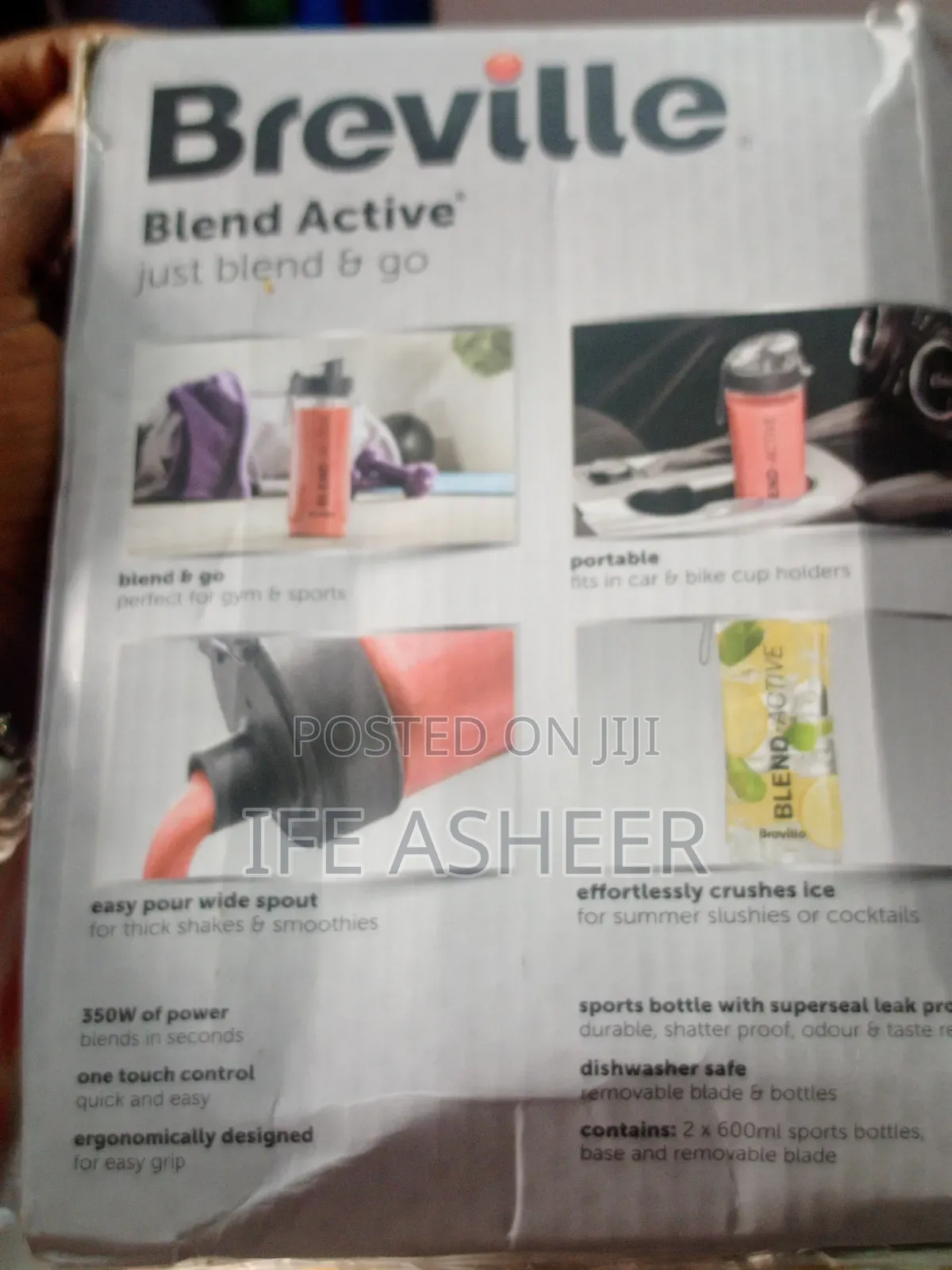 Fairly Used Breville Blend Active - Ice Crushing Power