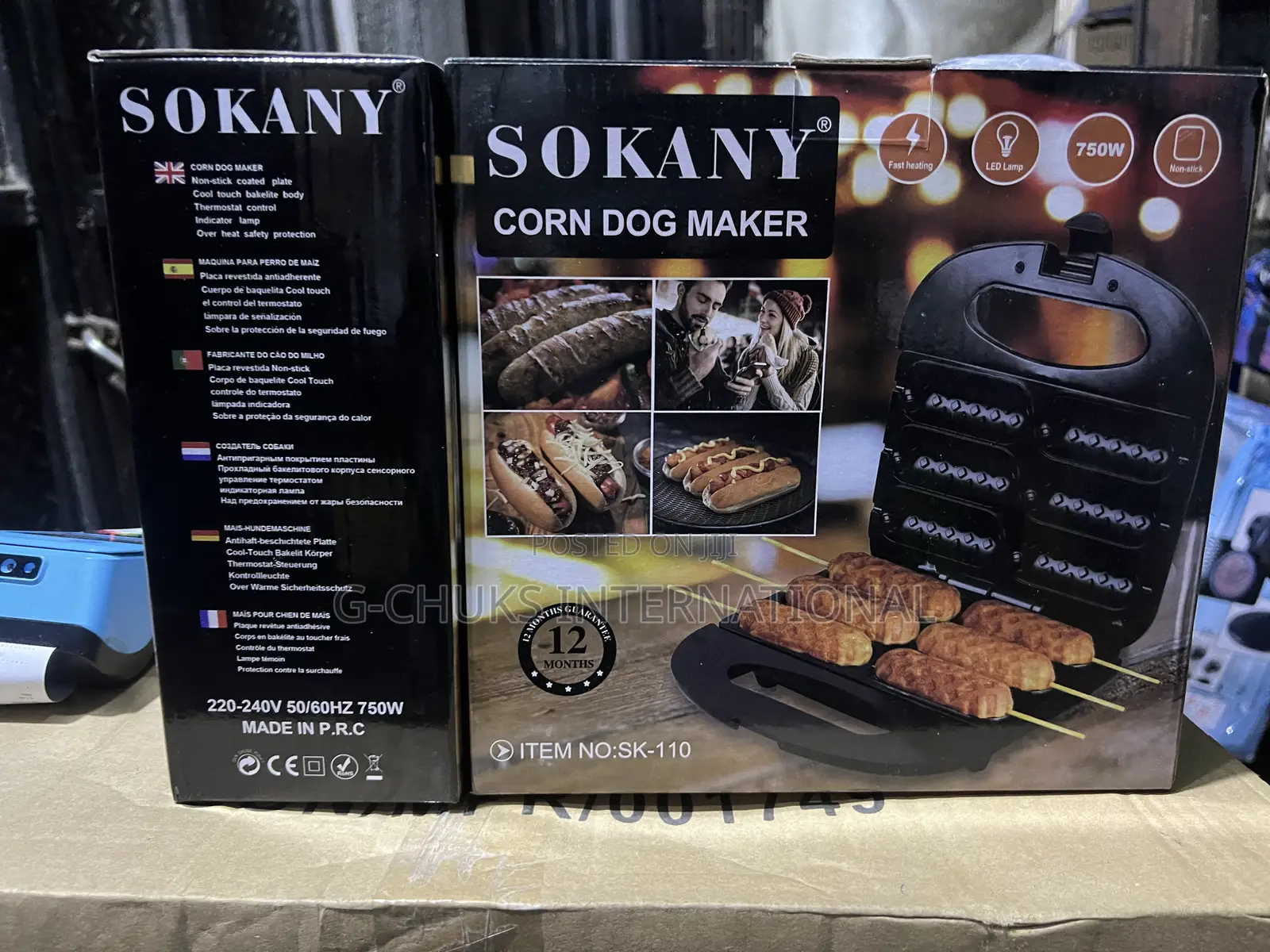 Sokany Unique Electric Corn Dog Maker