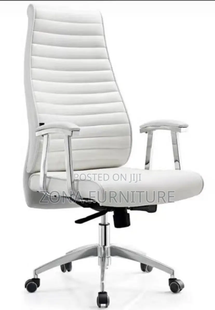 New Model Imported Executive Office Swivel Chair White