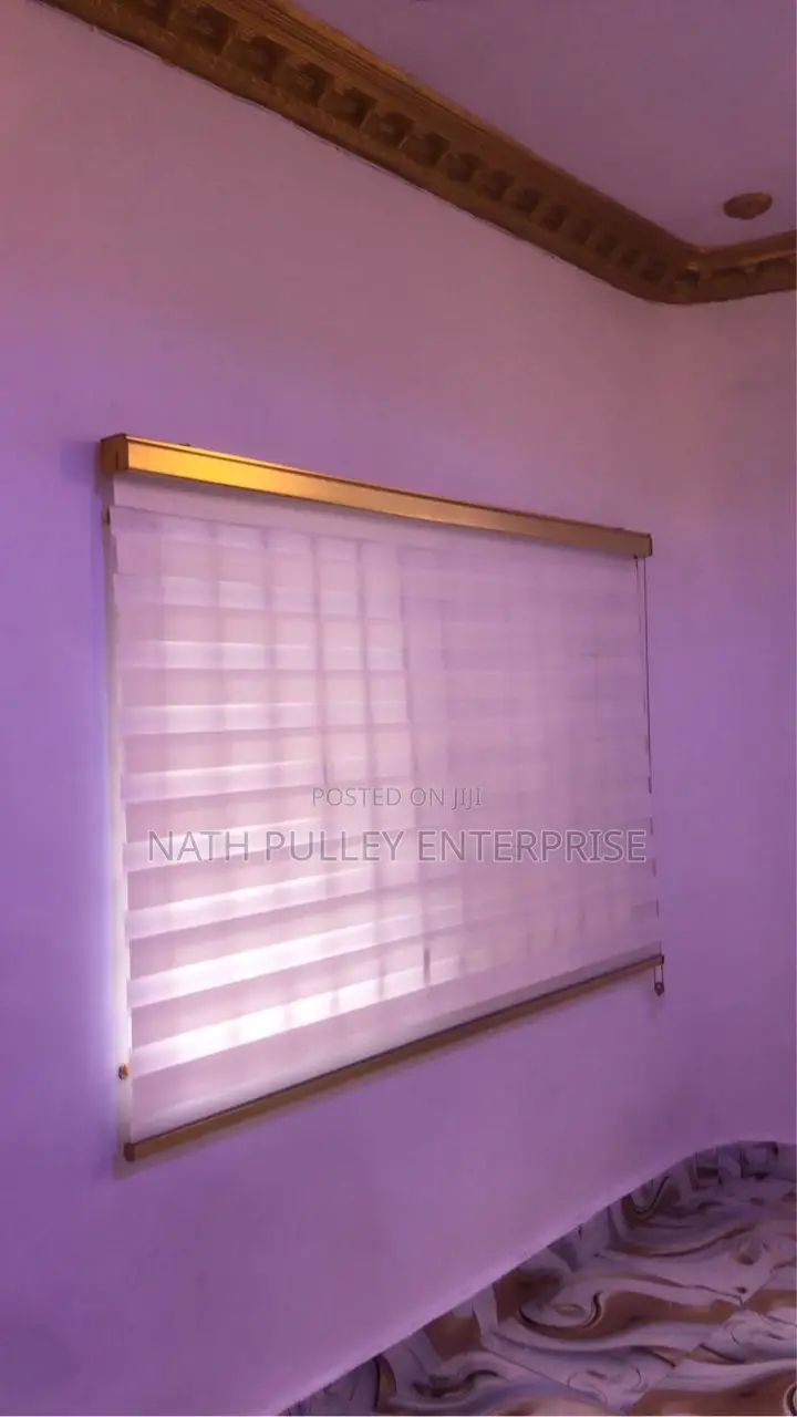 White Day and Night Blinds(High-Profile Headrail)