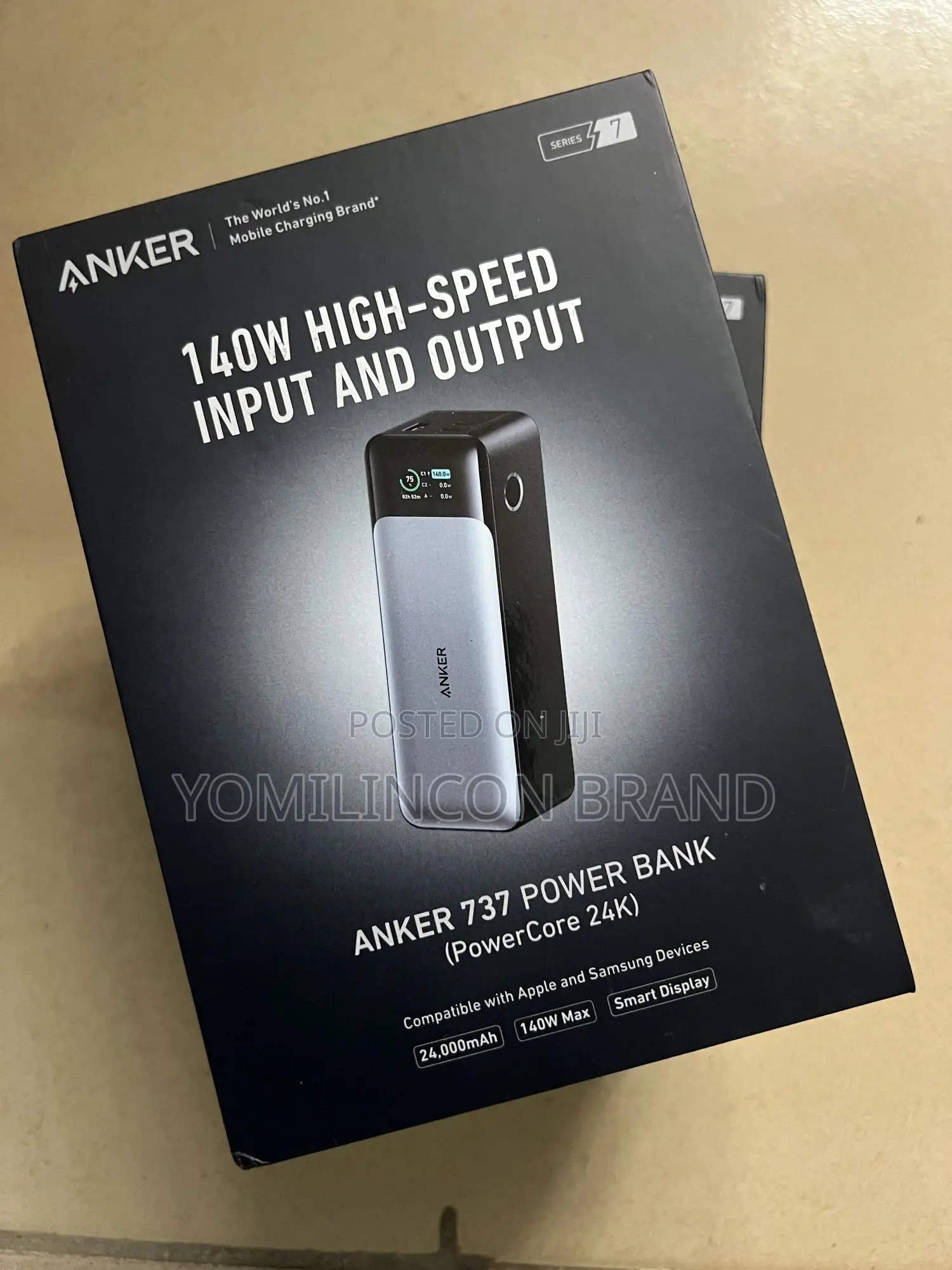 Anker 737 Power Bank, 24,000mah 3-Port Laptop Portable