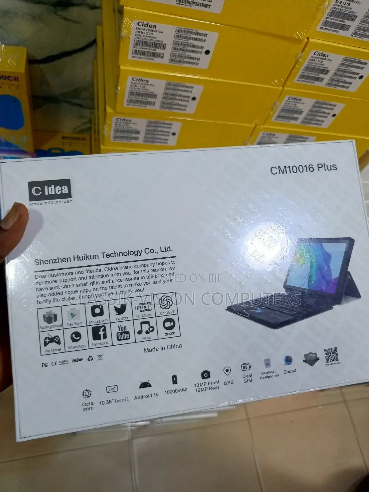 New C-Idea Cm10016 Plus 8gbram 1tbrom