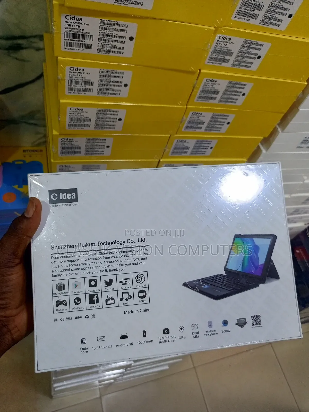 New C-Idea Cm10016 Plus 8gbram 1tbrom