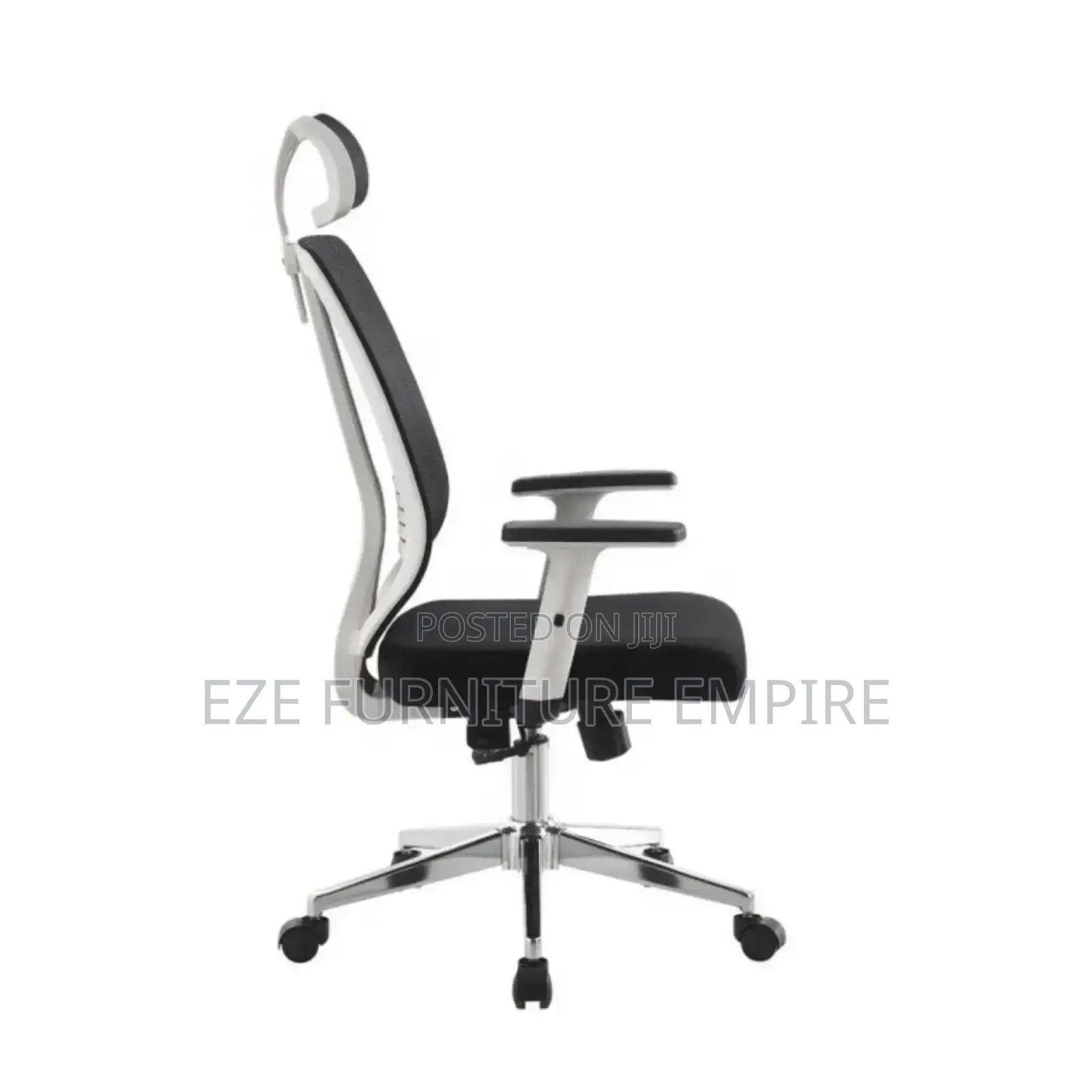 White Backrest Butterfly Ergonomic Chair