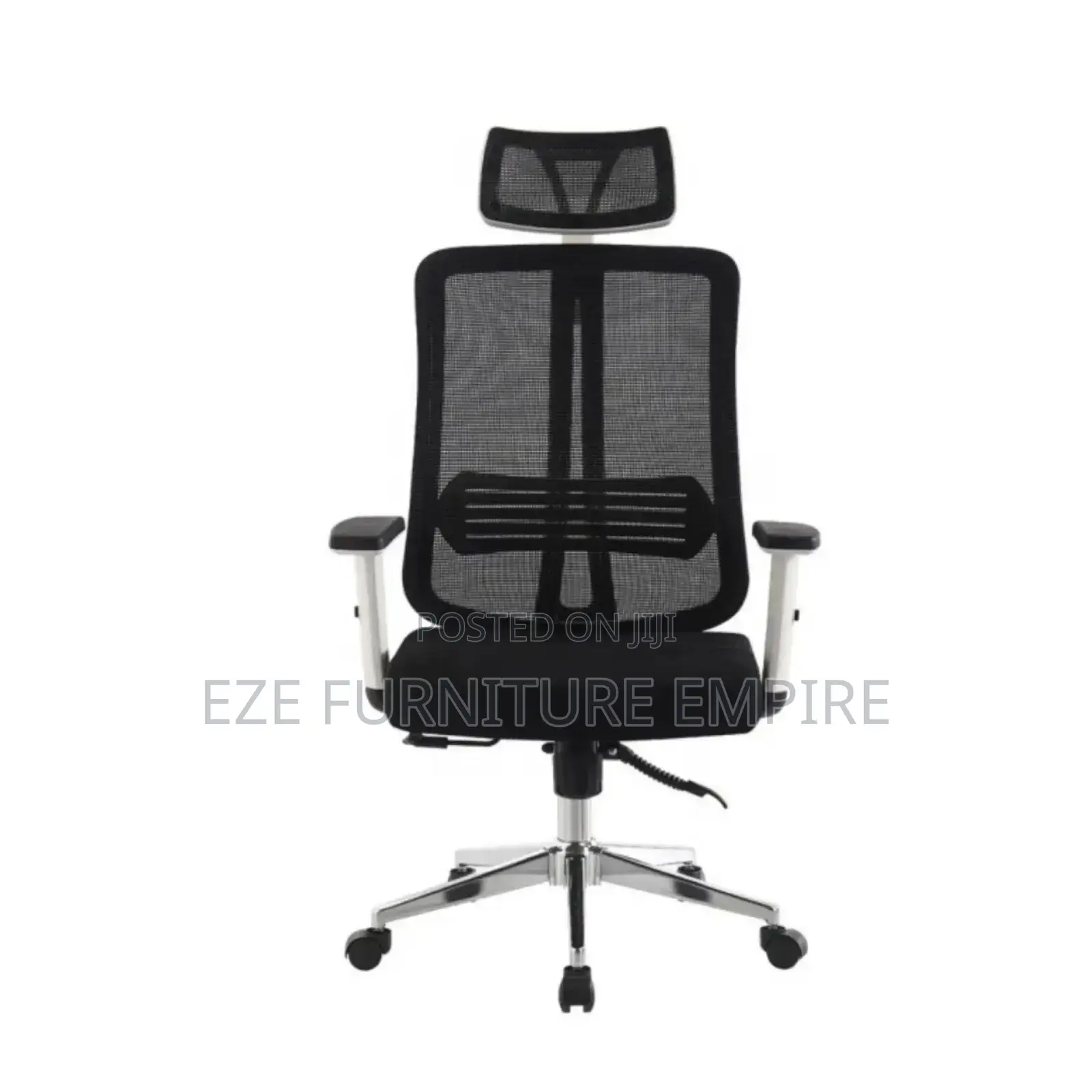 White Backrest Butterfly Ergonomic Chair