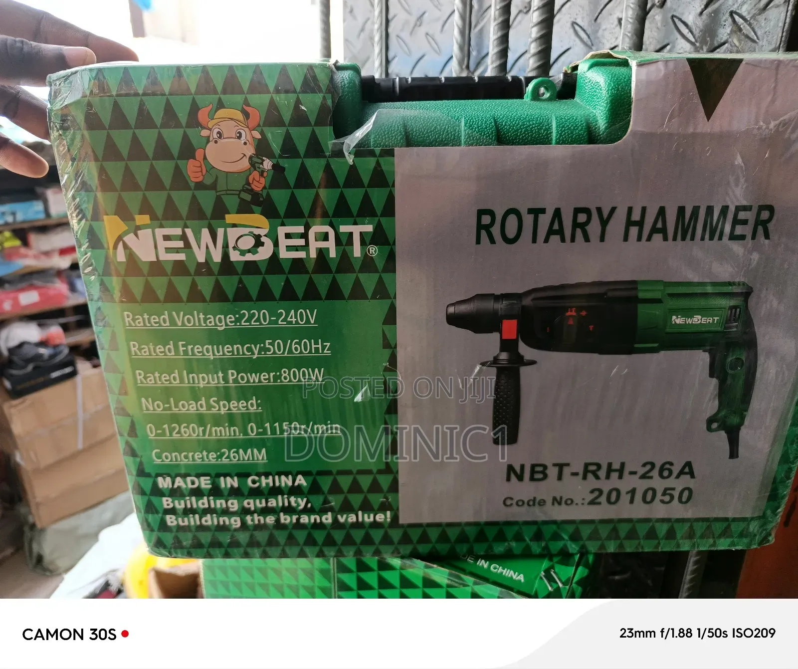 Rotary Hammer 26mm Electric