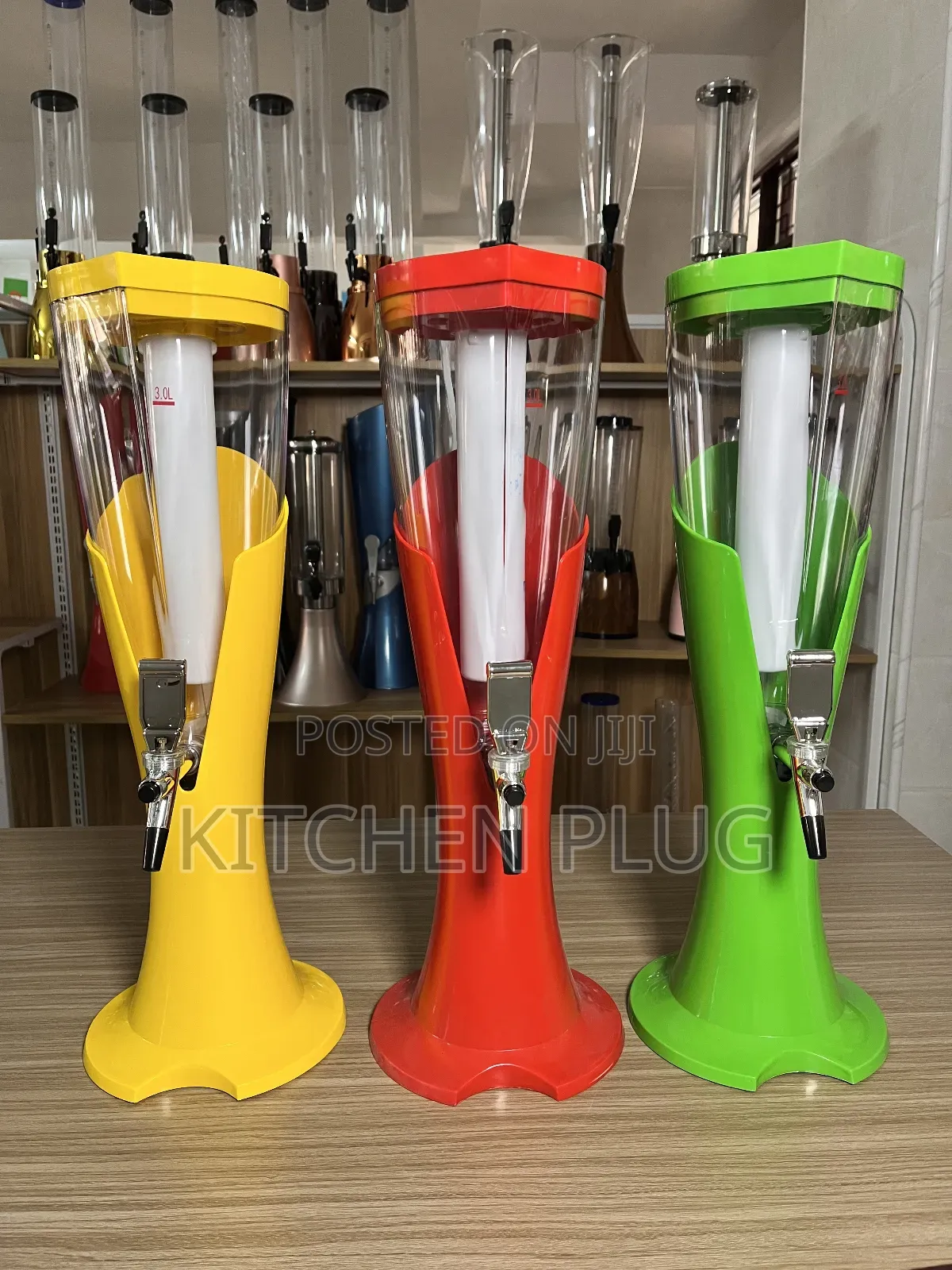 Tabletop Drink Dispenser, Known as Beer Tower, or Beverage Dispenser