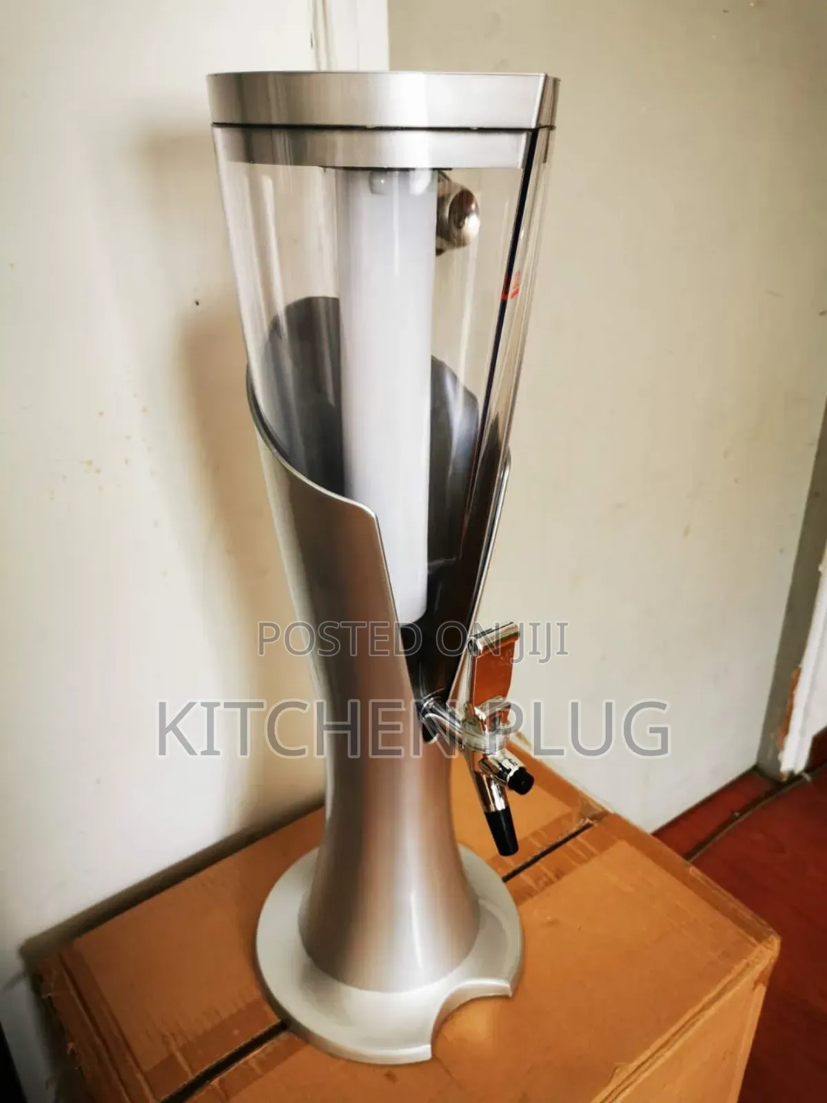 Tabletop Drink Dispenser, Known as Beer Tower, or Beverage Dispenser