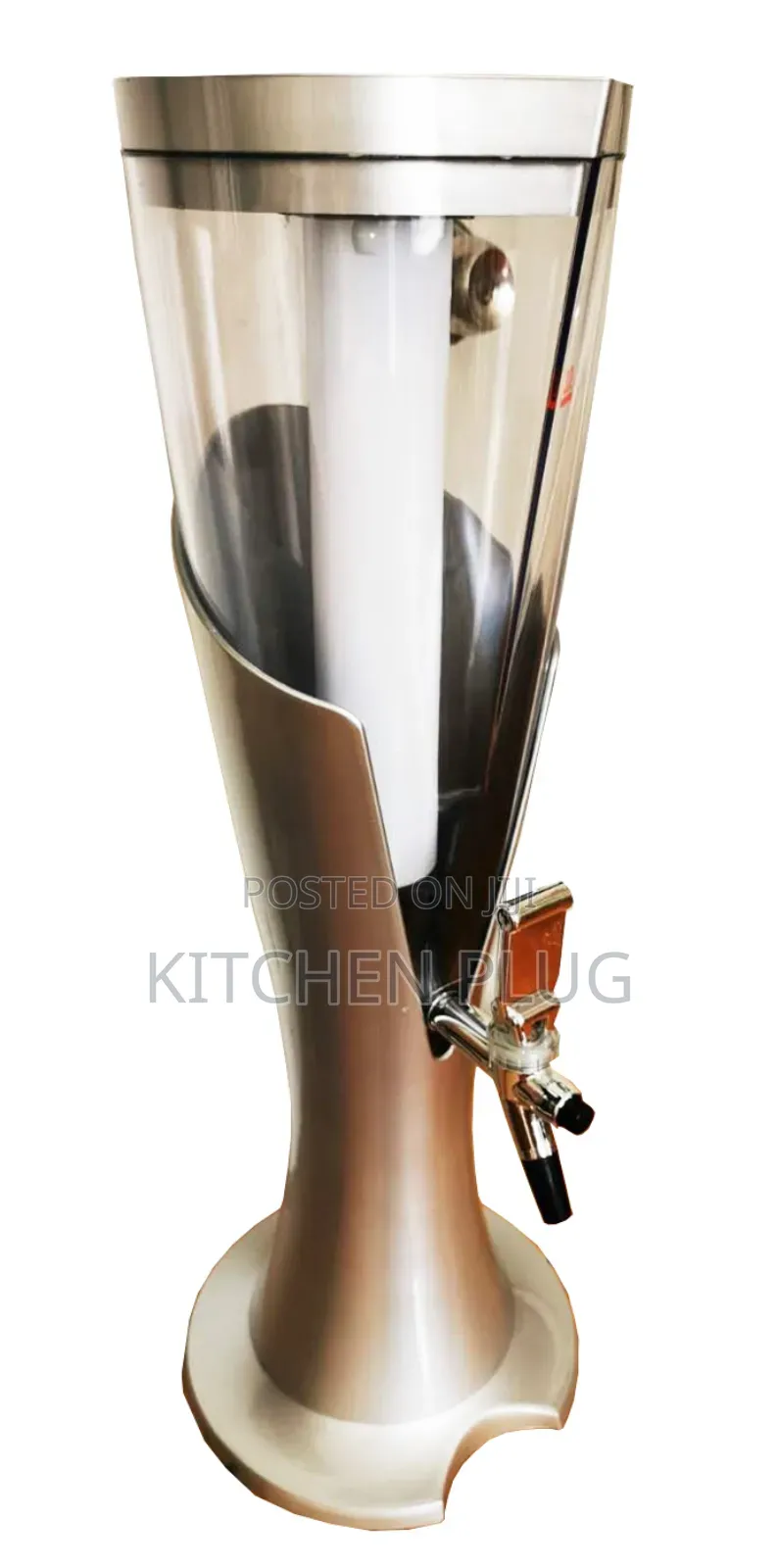Tabletop Drink Dispenser, Known as Beer Tower, or Beverage Dispenser