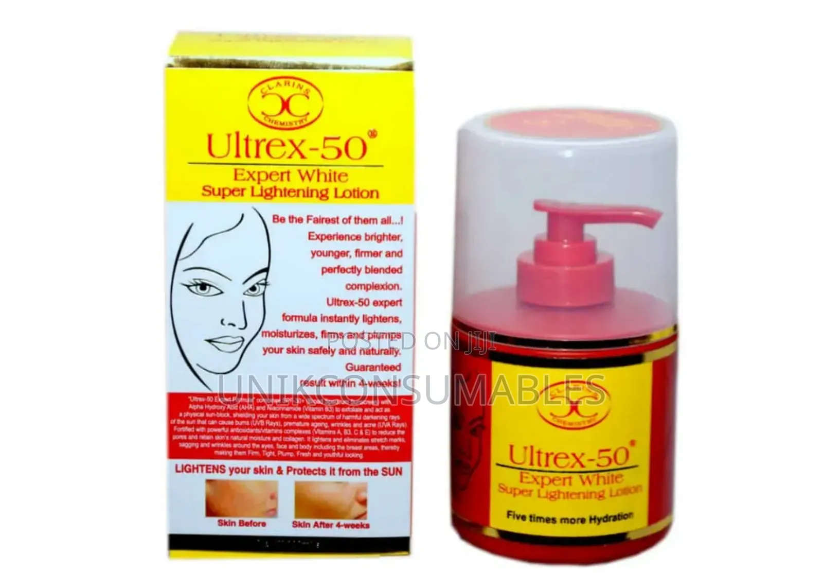 Ultrex-50 Expert White Super Lightening Lotion 300 Ml