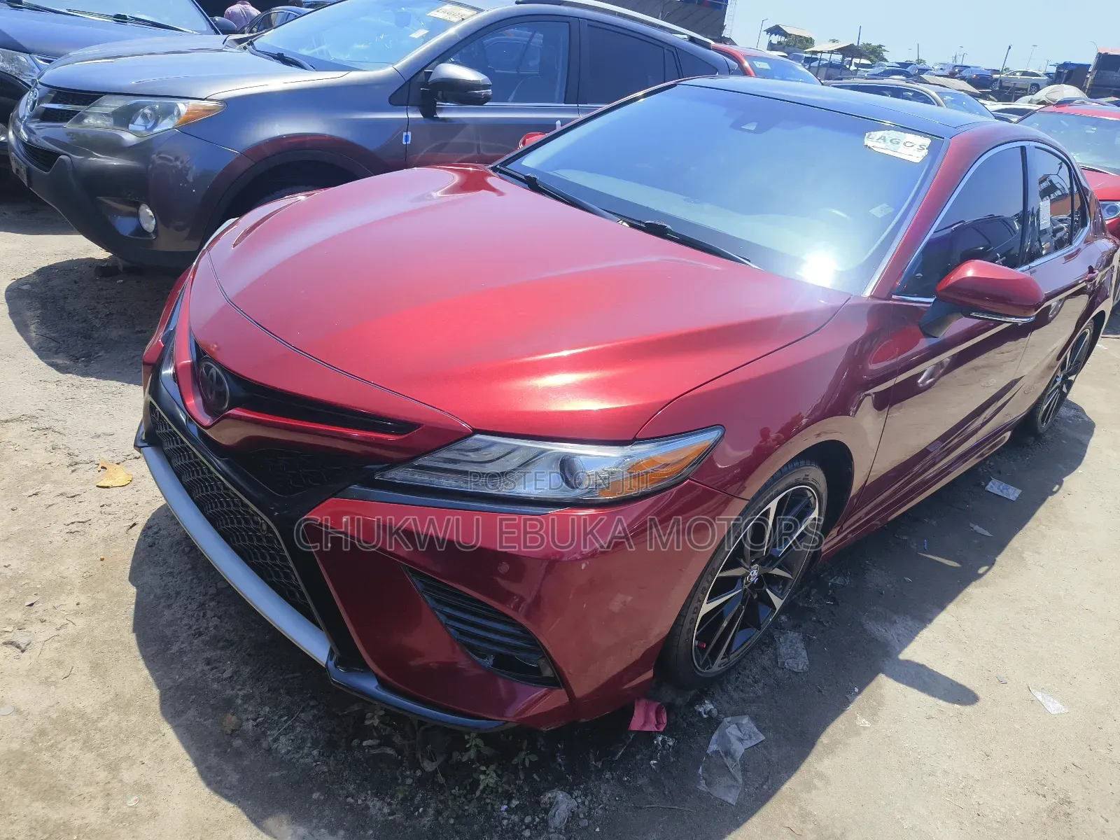 Toyota Camry XSE FWD (2.5L 4cyl 8AM) 2018 Red