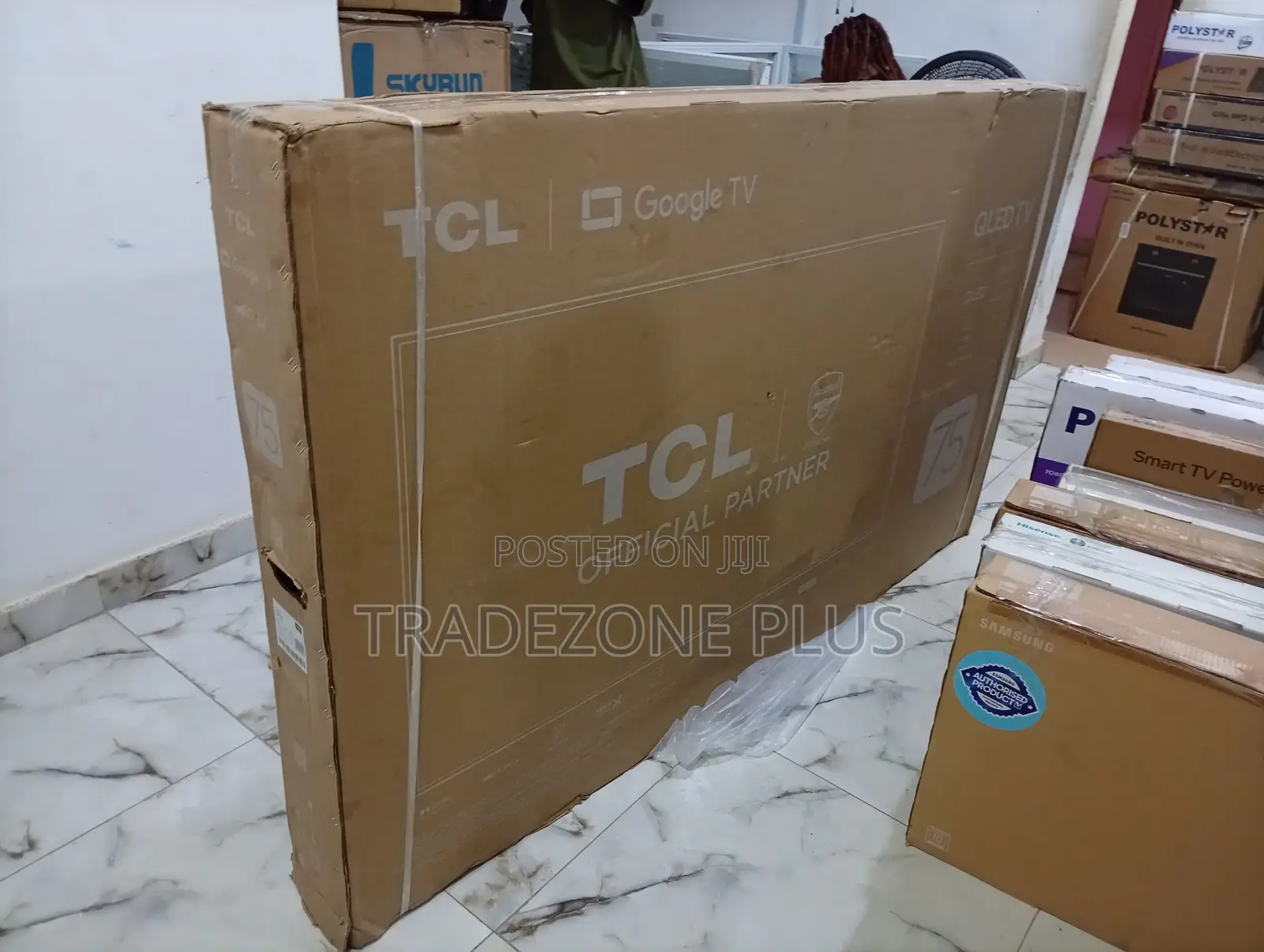 TCL 75” Qled Smart Tv – Cinematic Experience