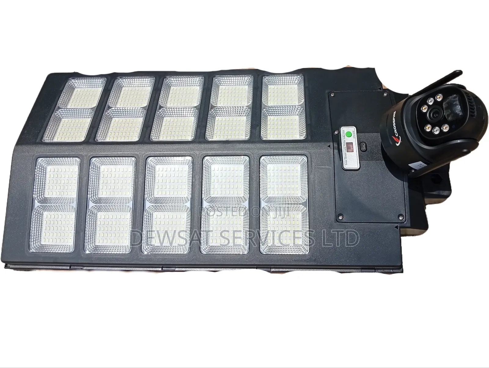 Crossfire 4mp Solar Street Light Camera