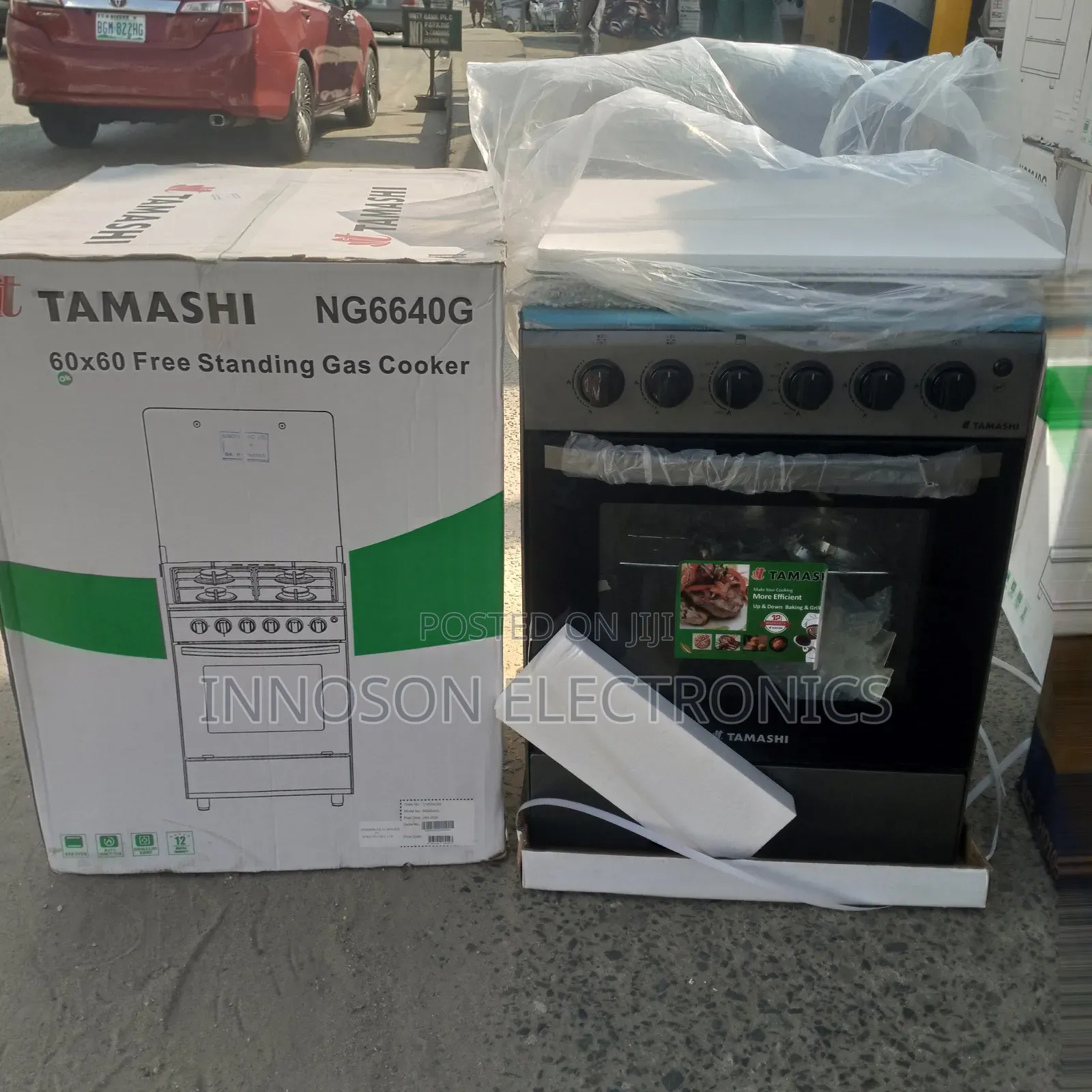 Tamashi 60*60 Standing Gas With Grail and Oven